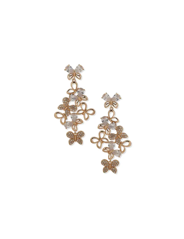 Butterfly Chandelier Earrings sold by Anne Klein