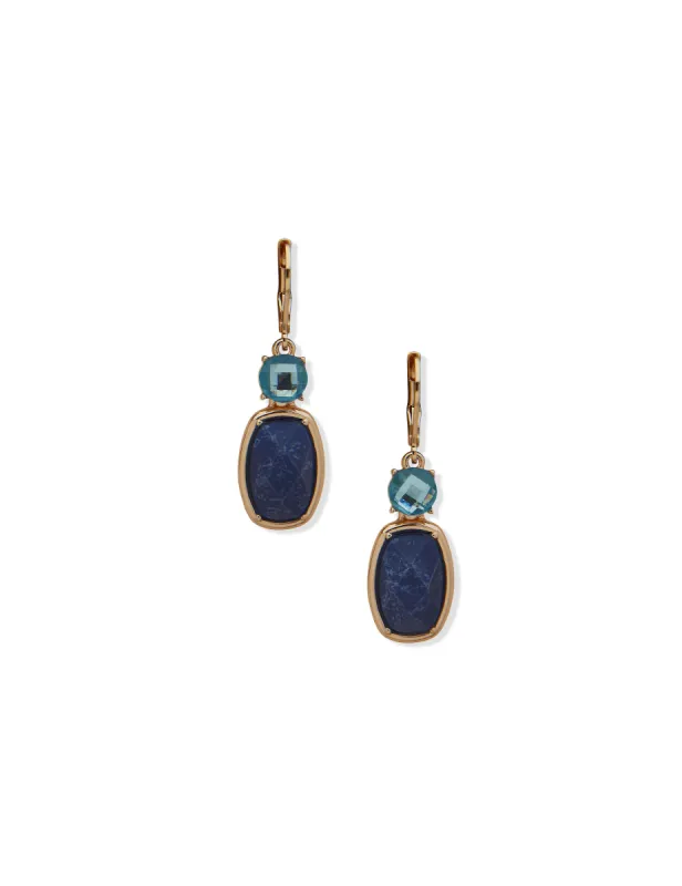 Doublet Levback Drop Earrings made by Anne Klein