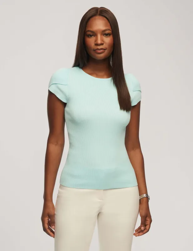 Tulip Sleeve Sweater sold by Anne Klein