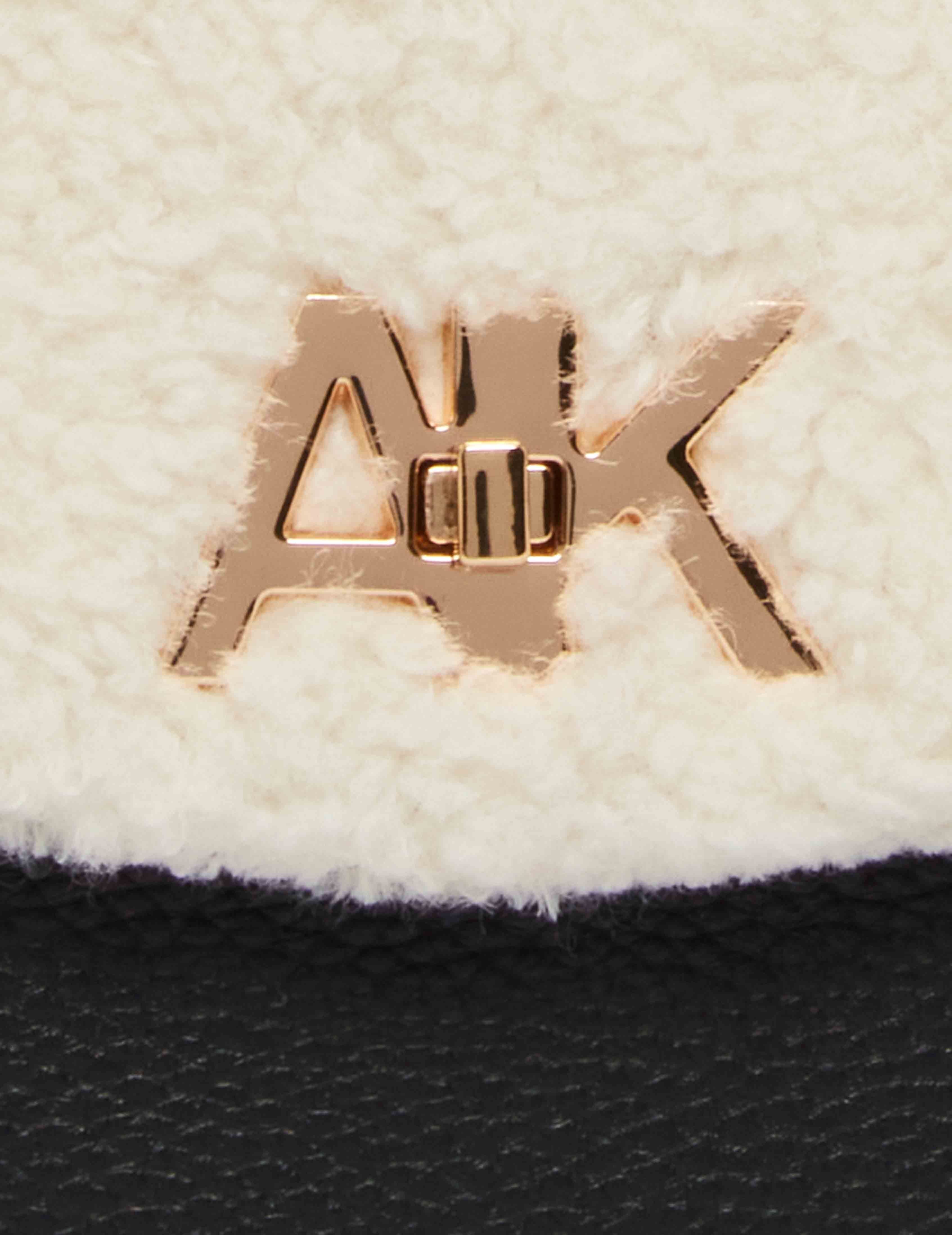 Mini Convertible Sherpa Shoulder Bag sold by Anne Klein product image thumbnail 3