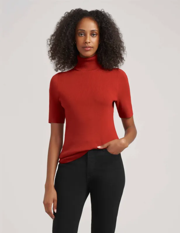 Half Sleeve Turtleneck- Sale sold by Anne Klein