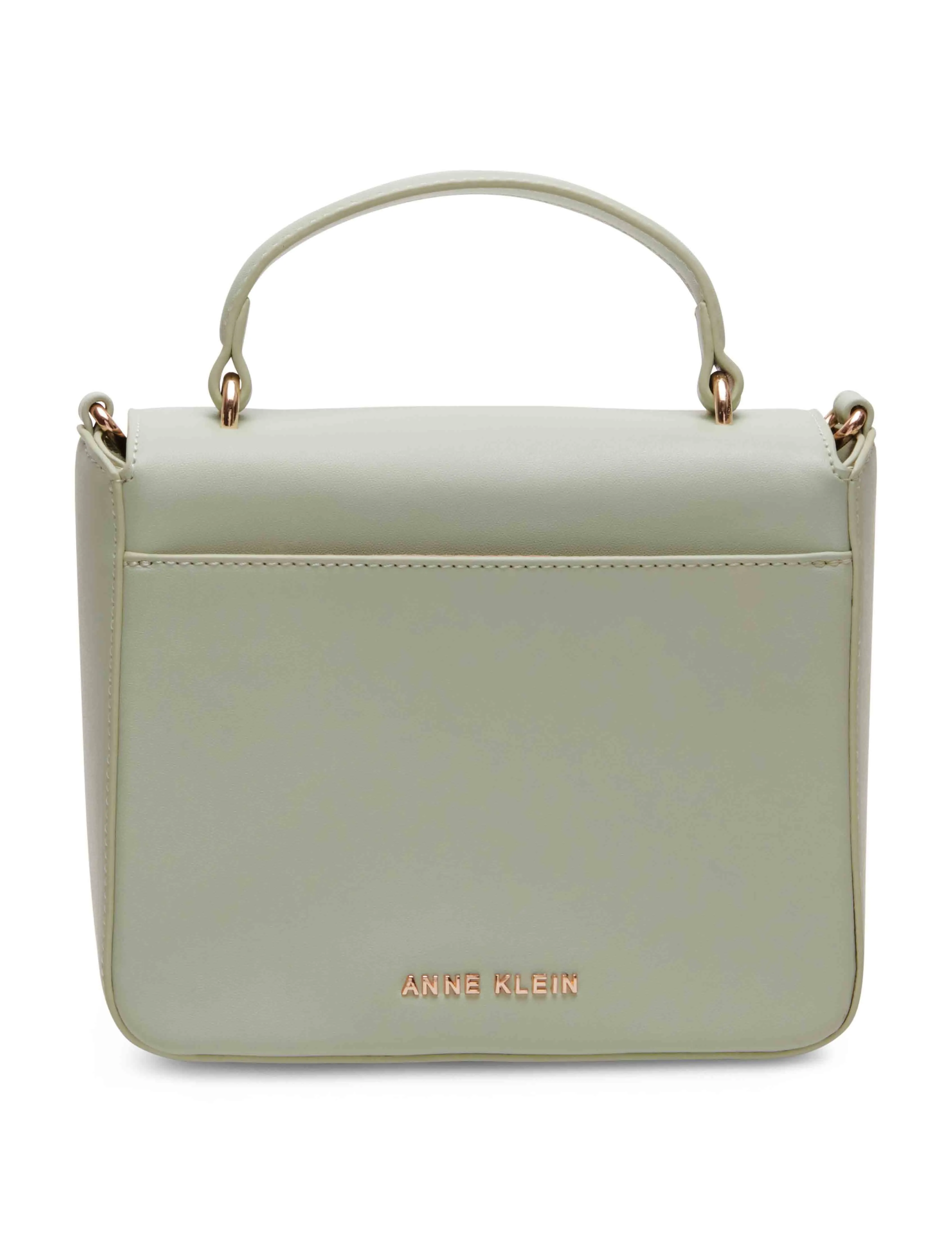 Small Square Flap Crossbody With Enamel Turn Lock sold by Anne Klein product image thumbnail 2