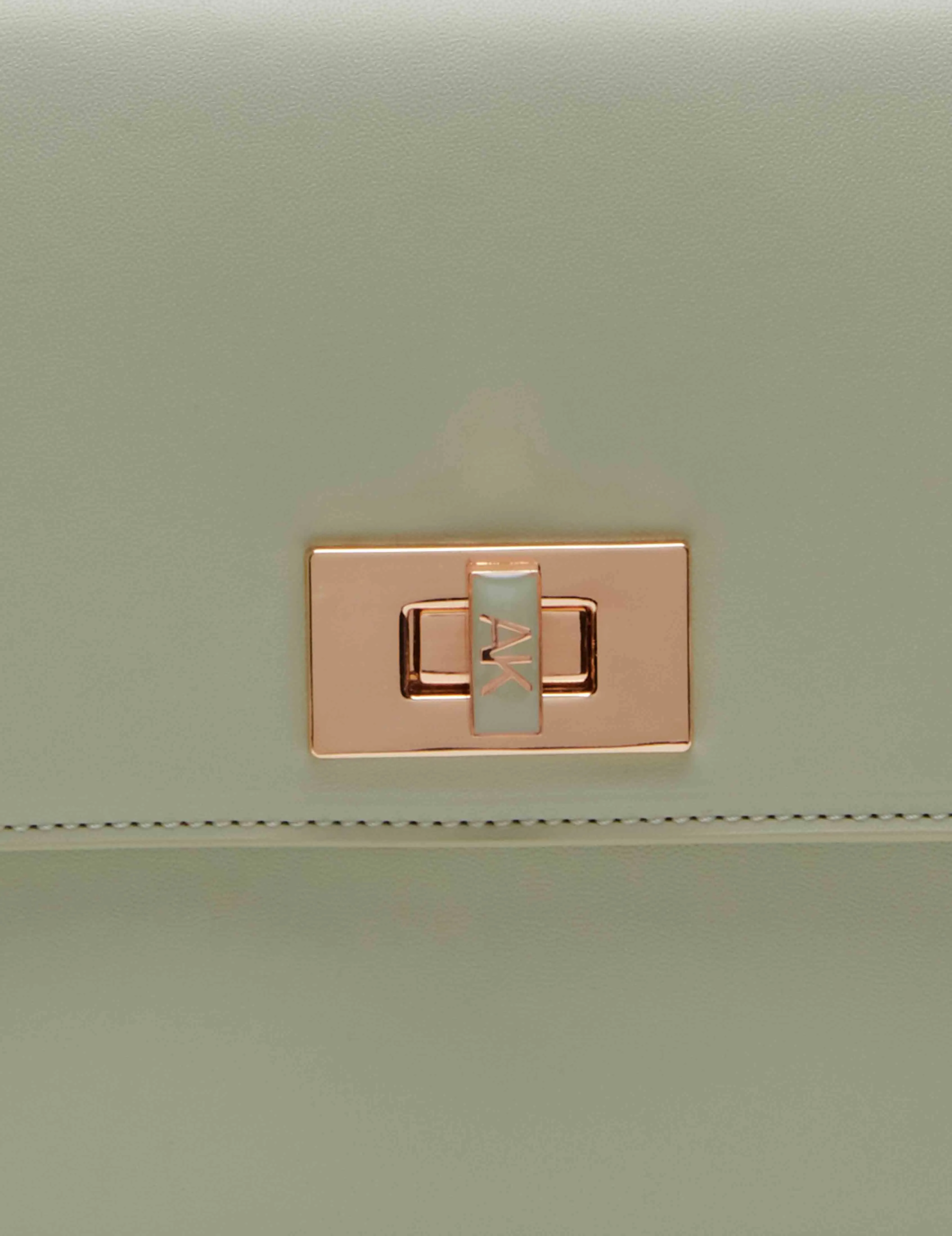 Small Square Flap Crossbody With Enamel Turn Lock sold by Anne Klein product image thumbnail 3