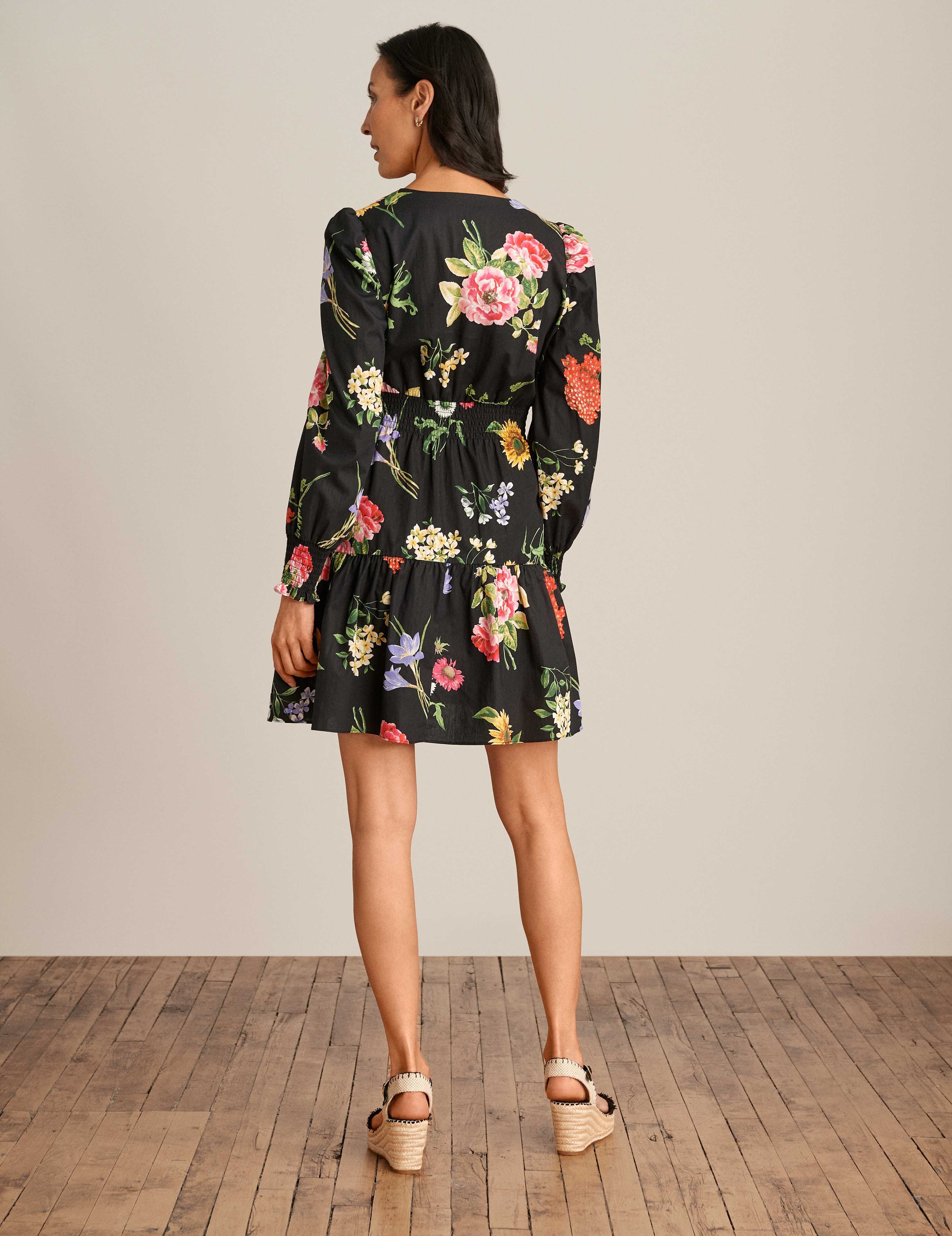 V Neck Flounce Hem Dress sold by Anne Klein product image thumbnail 2