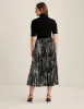 Pull On Pleated Skirt sold by Anne Klein