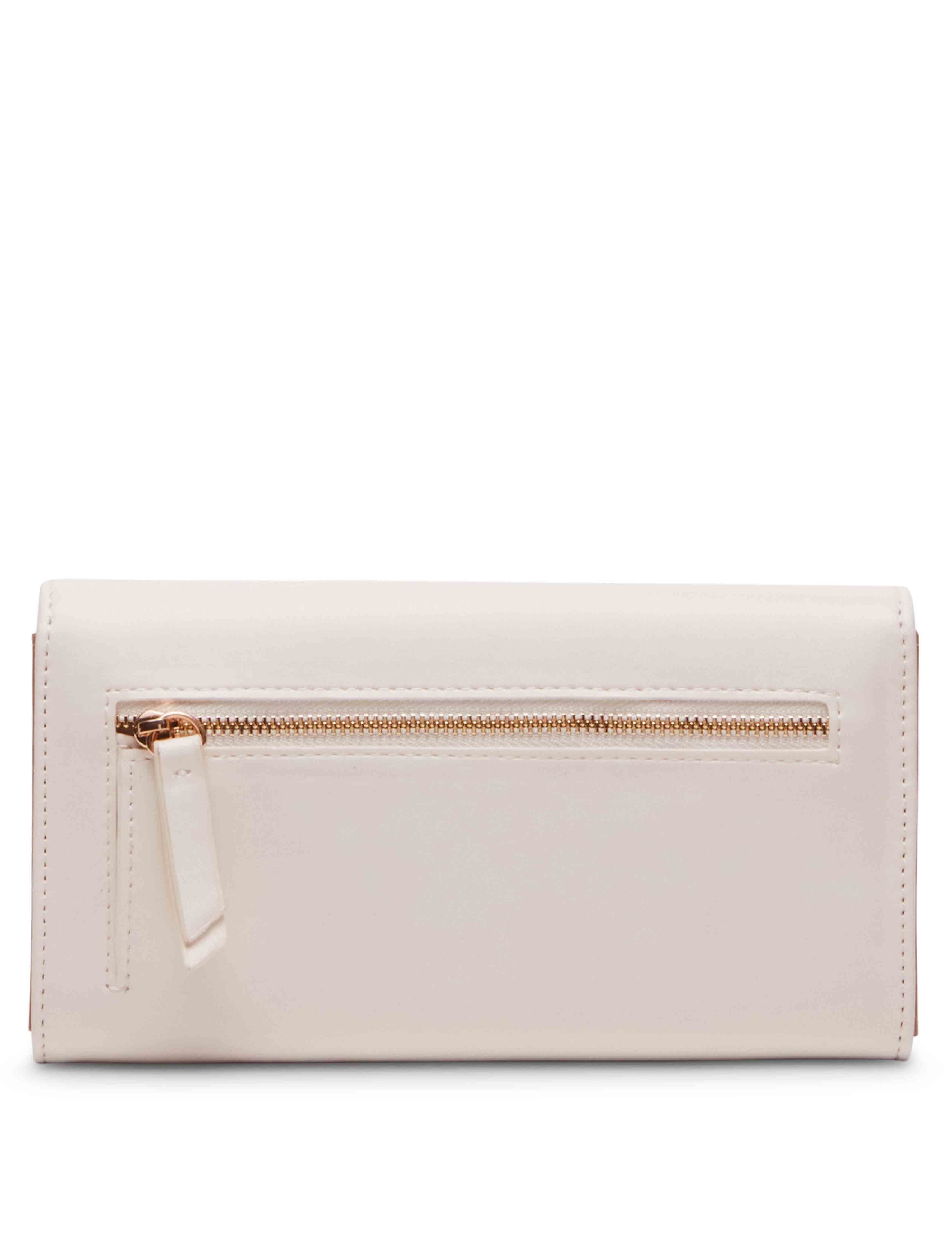 Large Flap Wallet With Enamel Turn Lock sold by Anne Klein product image thumbnail 2