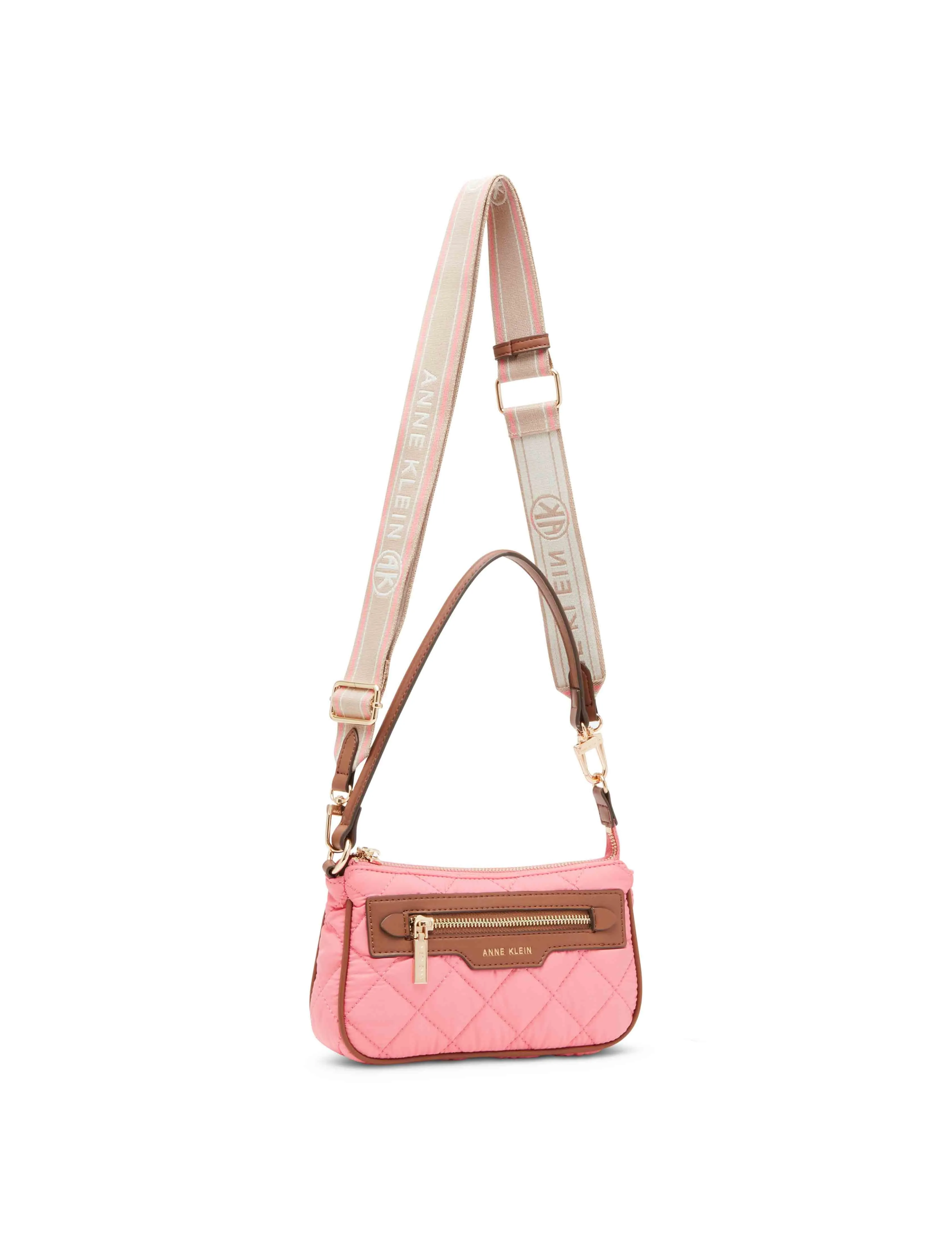 Quilted Nylon Pochette sold by Anne Klein product image thumbnail 3