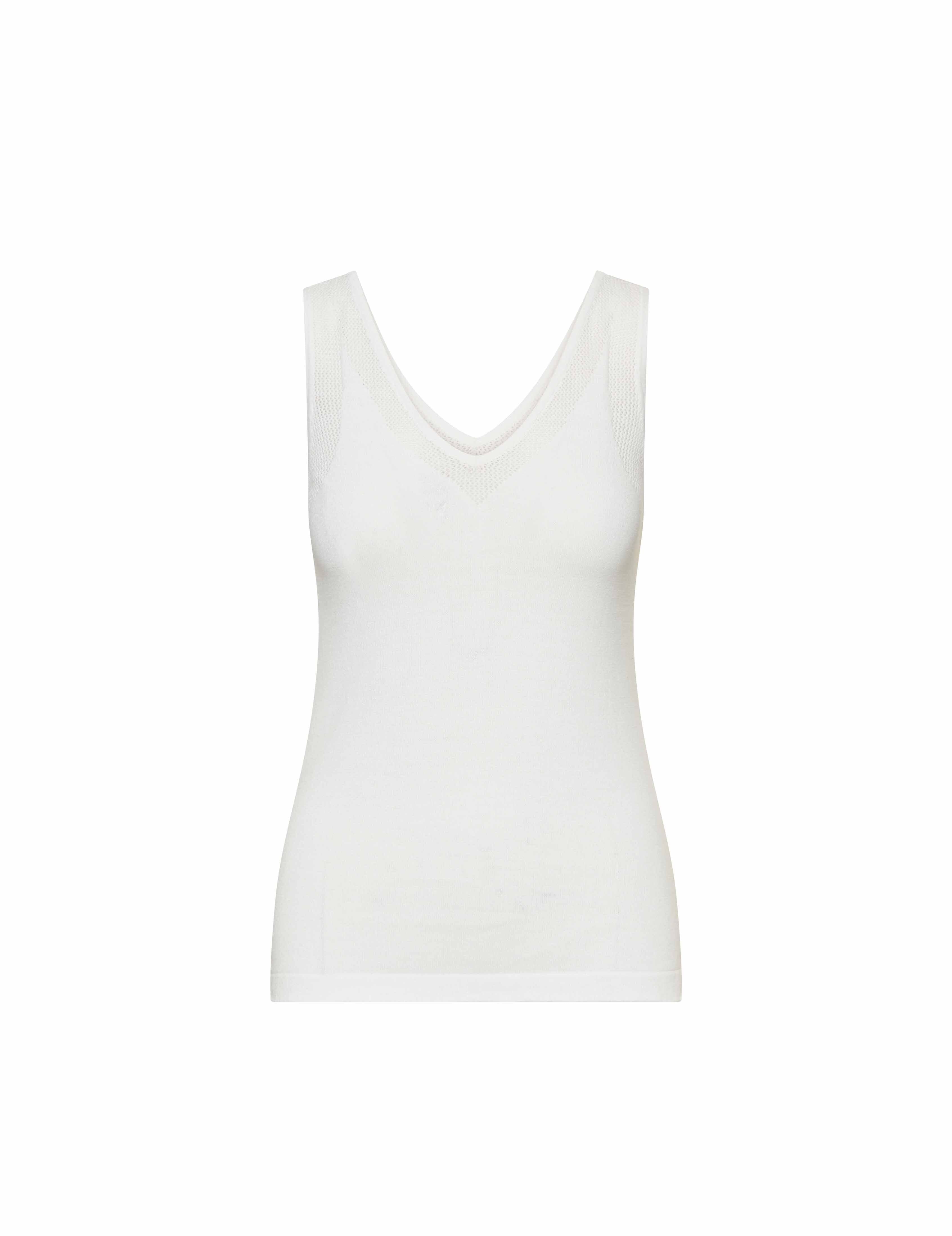 V-Neck Mesh Tank Top- Sale sold by Anne Klein product image thumbnail 4