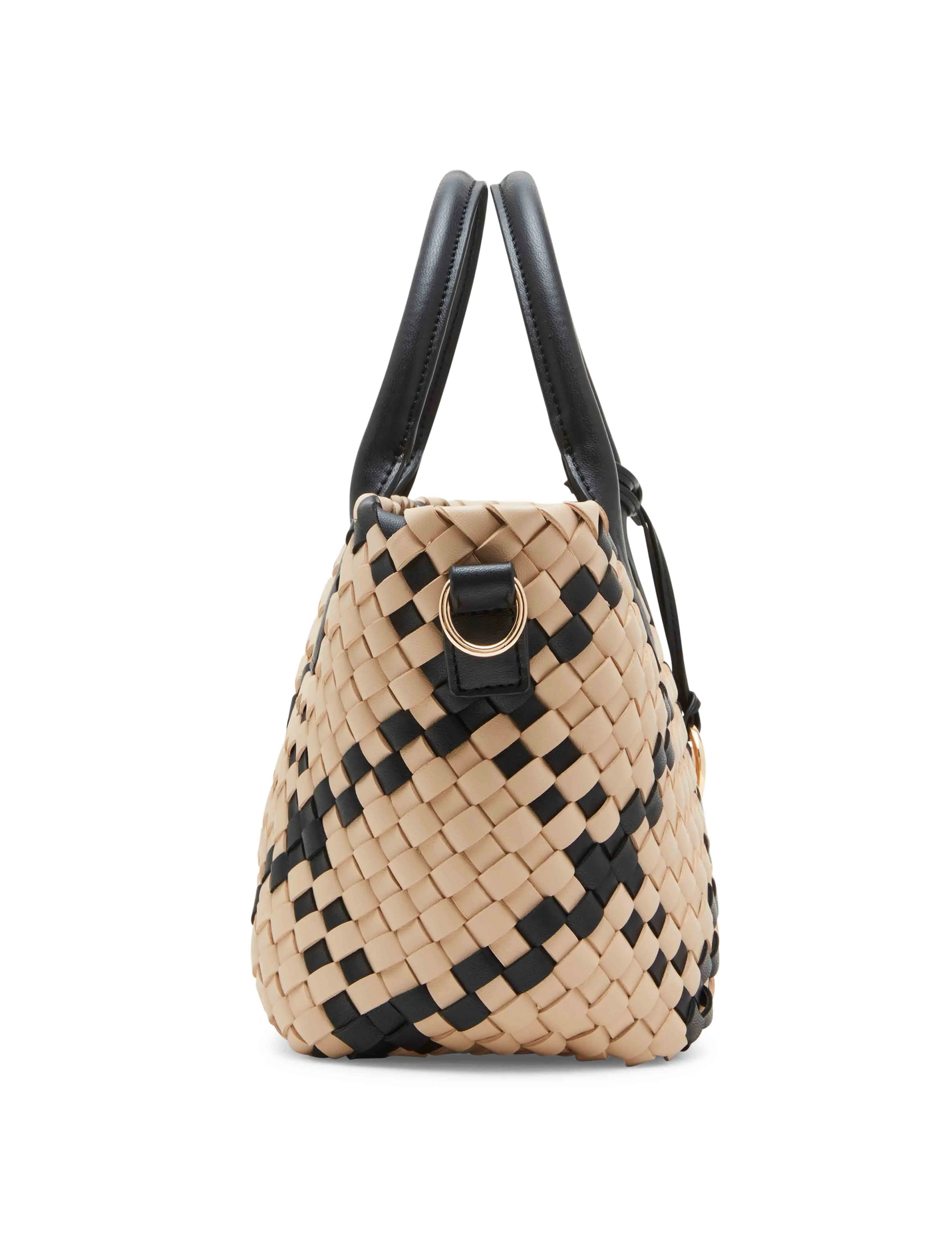 Woven Small Tote With Pouch sold by Anne Klein product image thumbnail 4