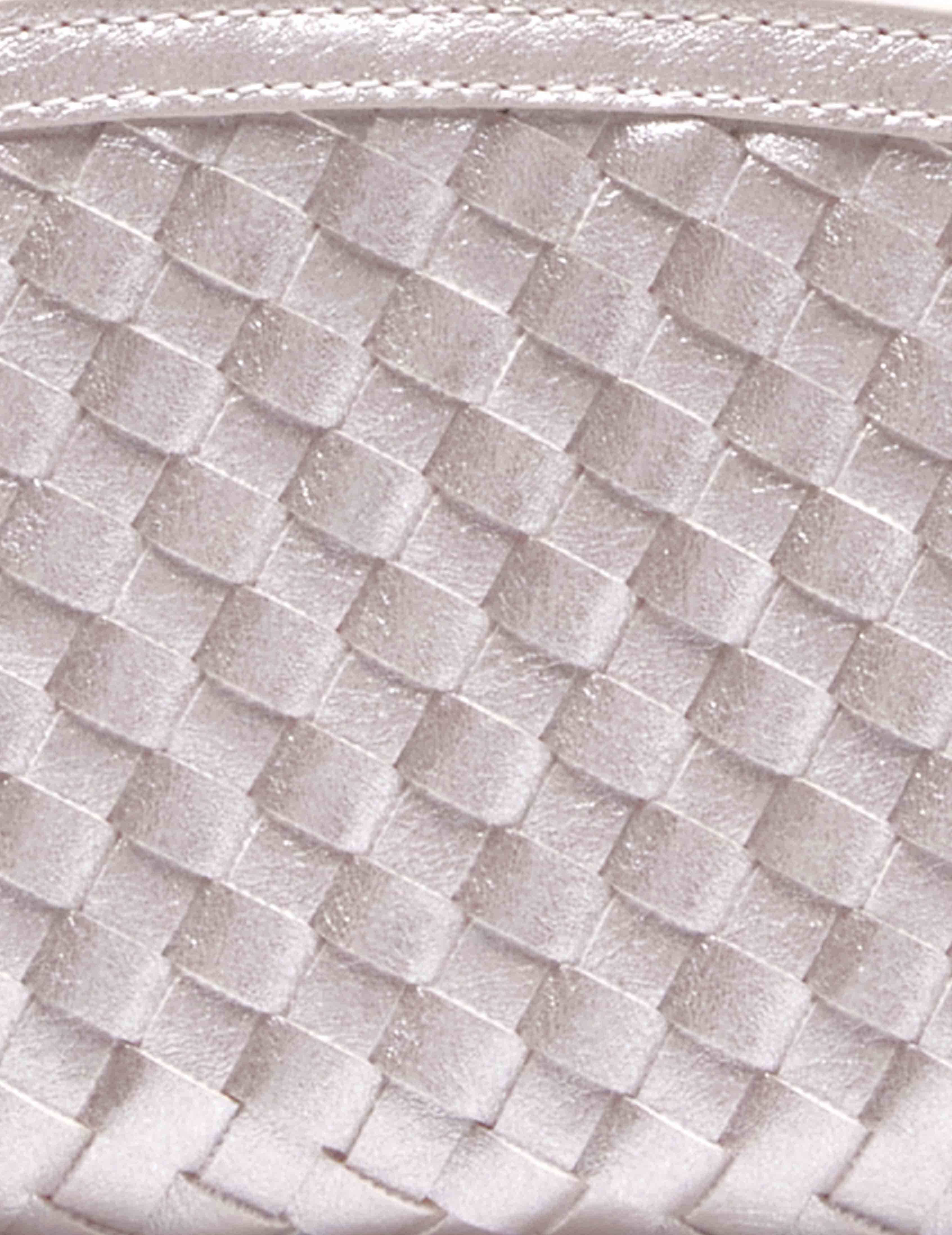 AK Small Curved Woven Wallet sold by Anne Klein product image thumbnail 3