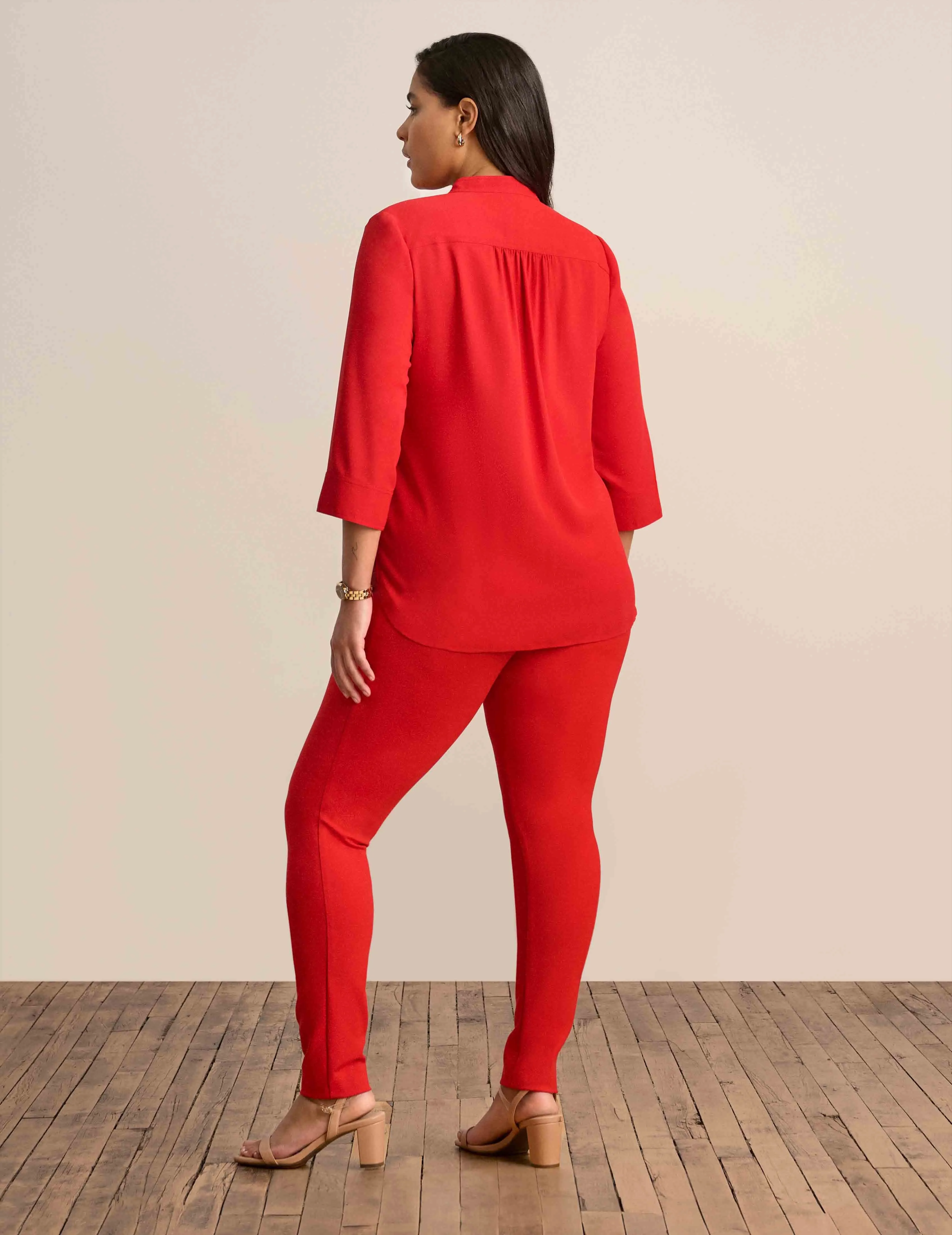 V Neck Tunic sold by Anne Klein product image thumbnail 2