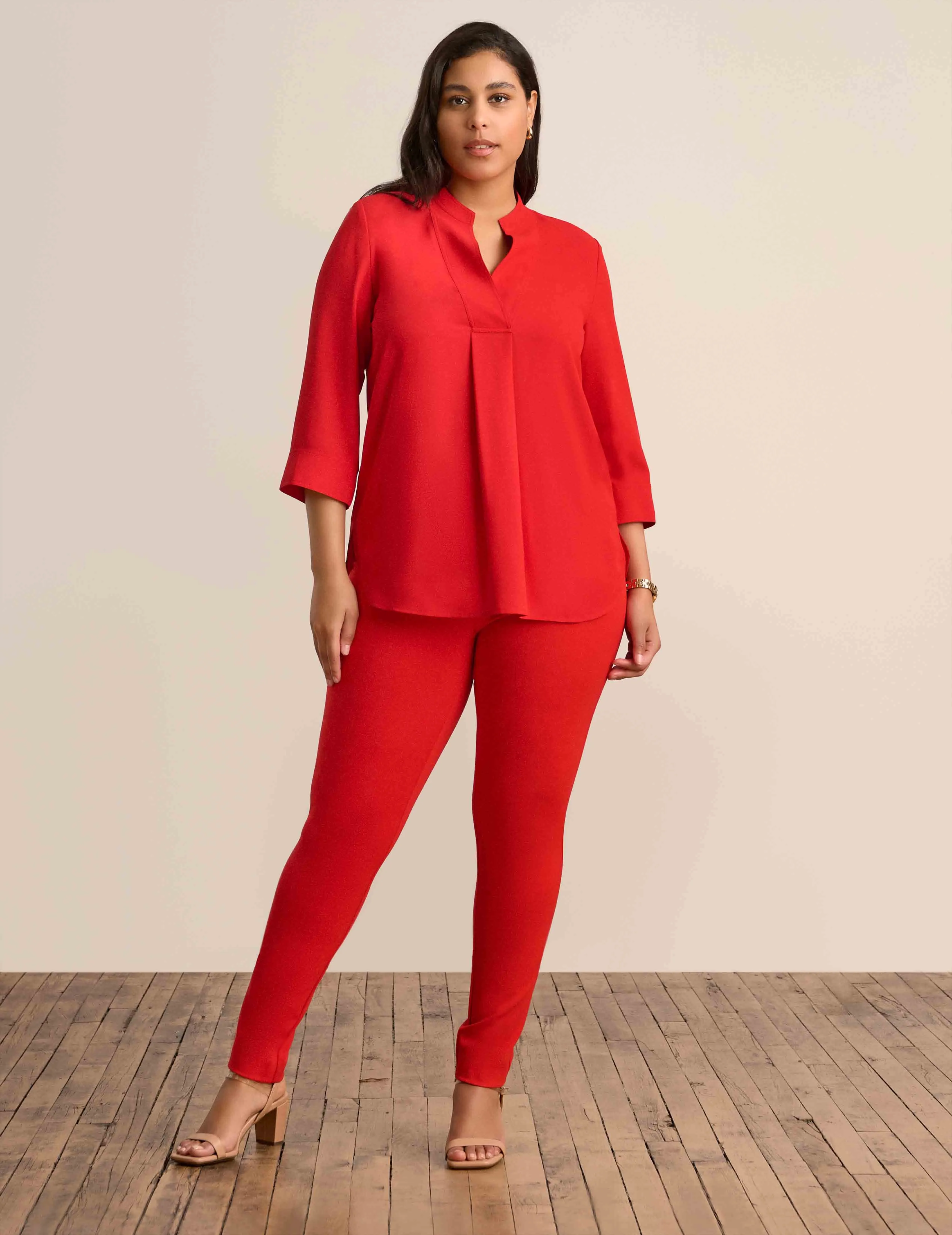 V Neck Tunic sold by Anne Klein