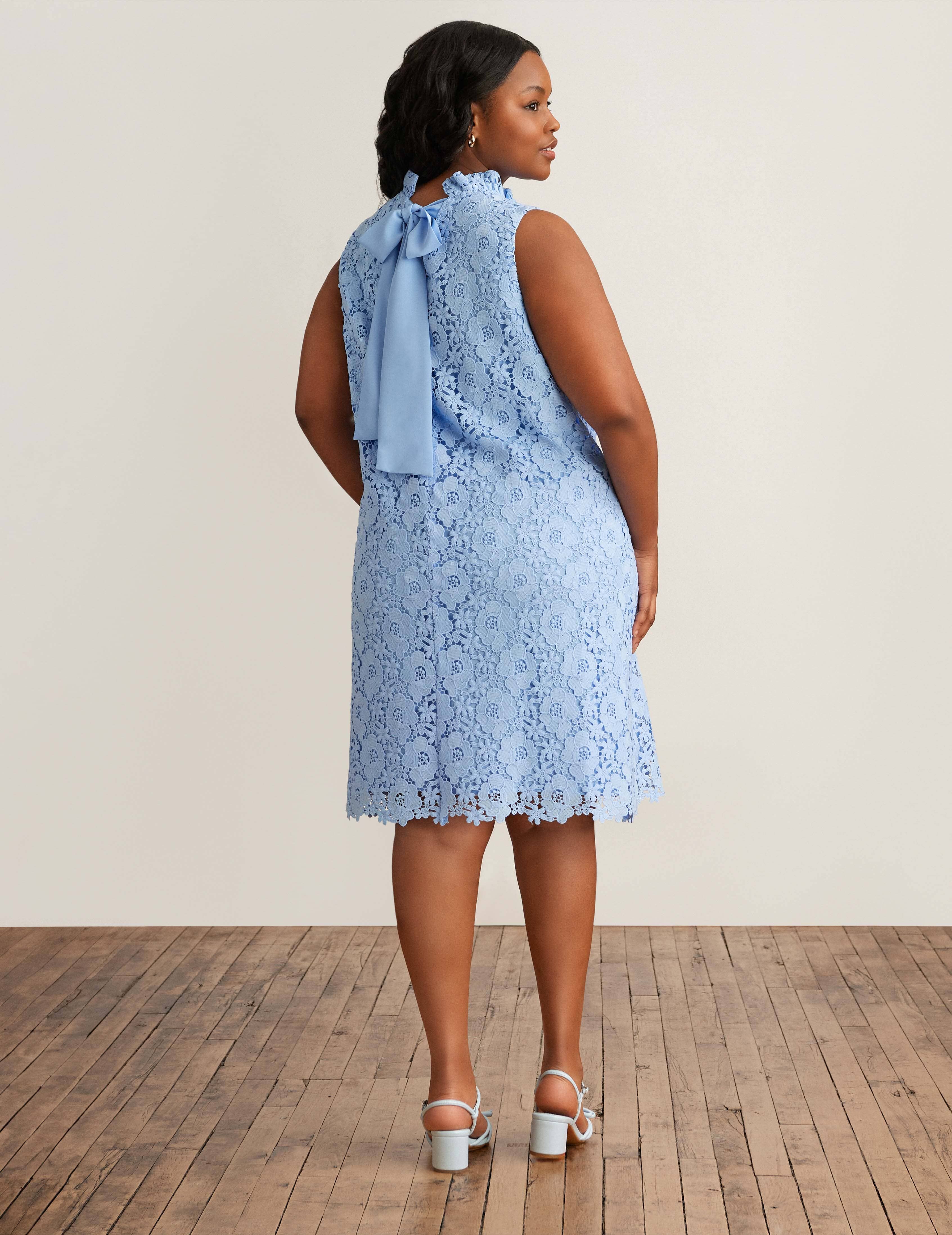 Plus Size Sleeveless Shift Dress sold by Anne Klein product image thumbnail 2