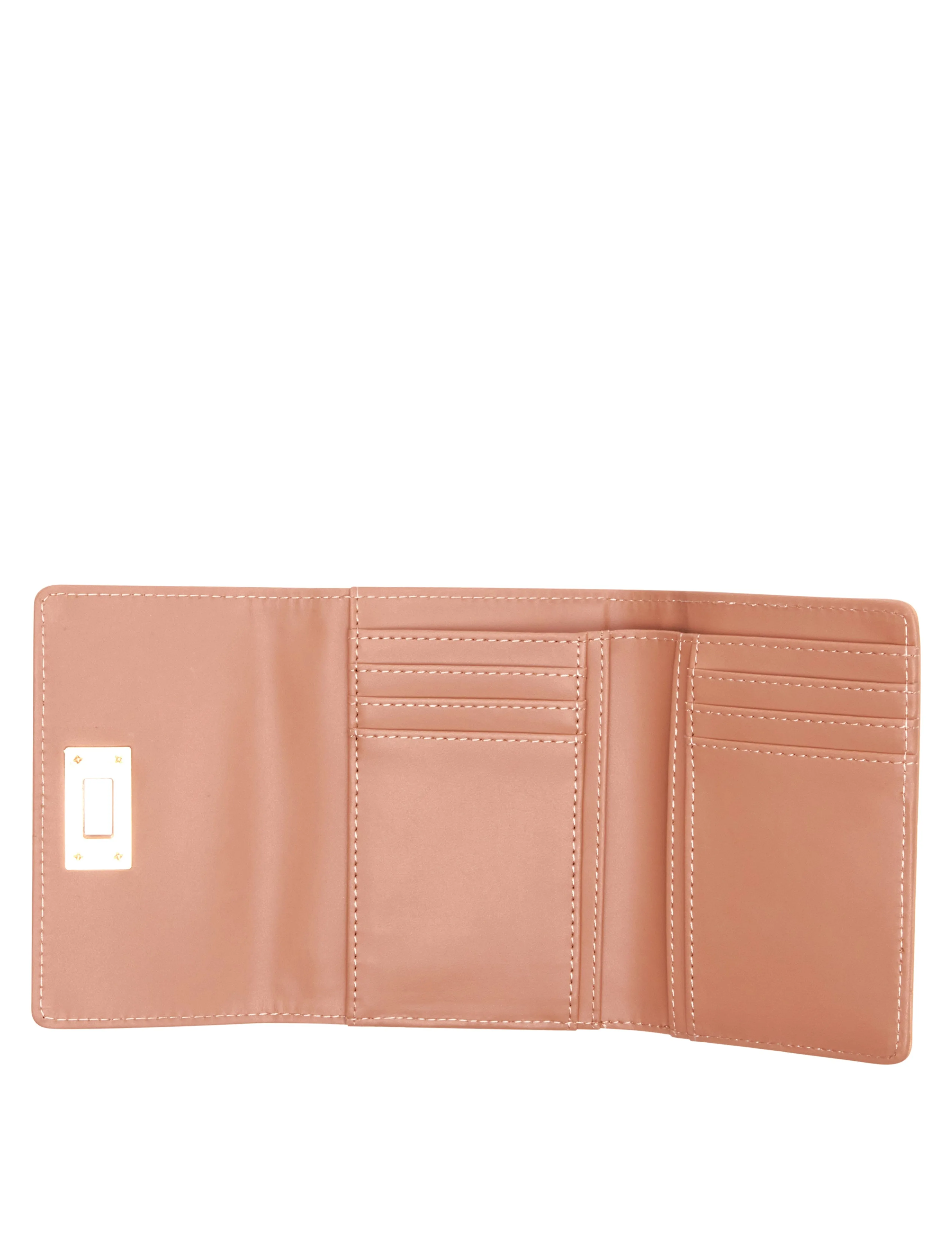 Medium Flap Wallet With Enamel Turn Lock sold by Anne Klein product image thumbnail 4