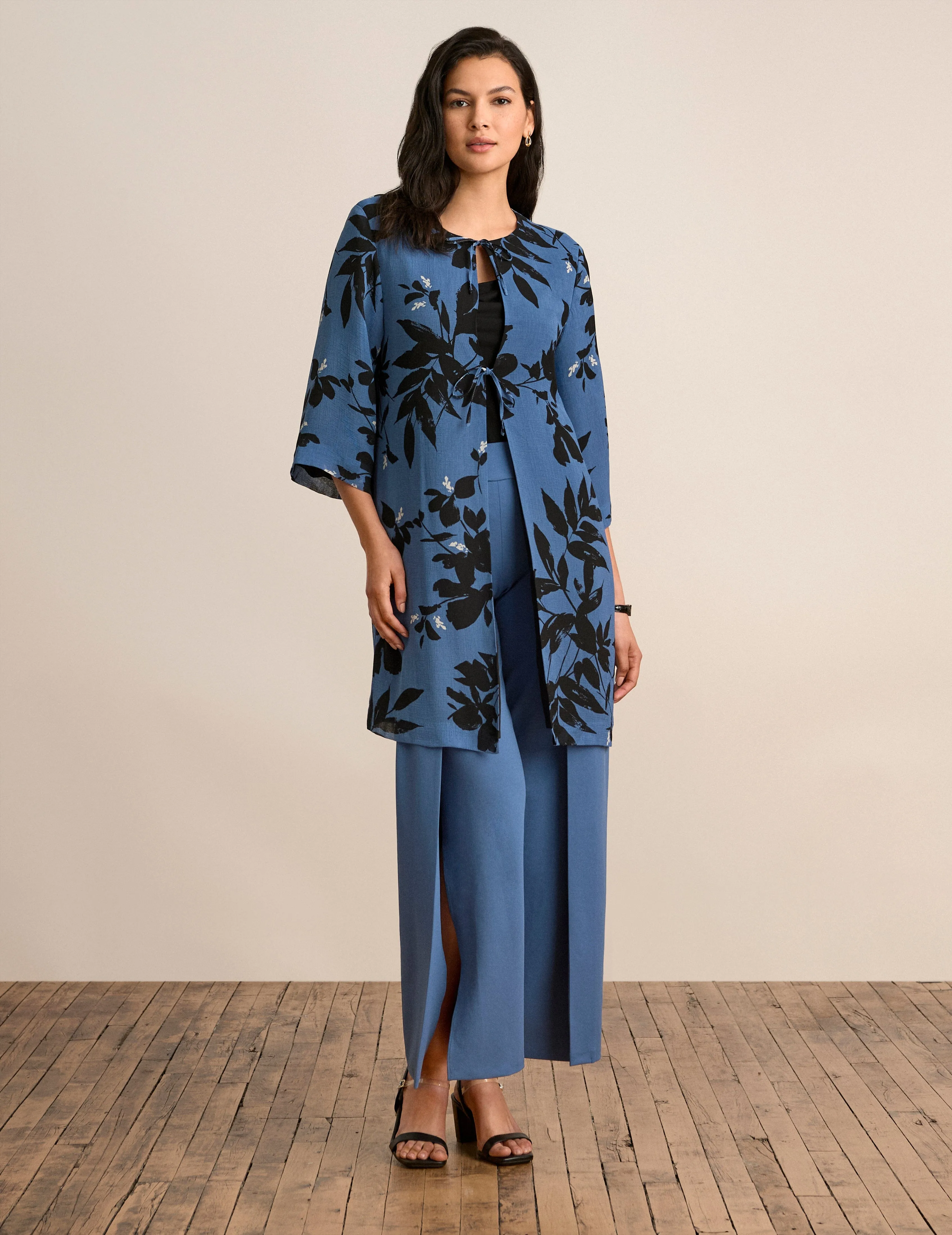 Tie Front Topper sold by Anne Klein