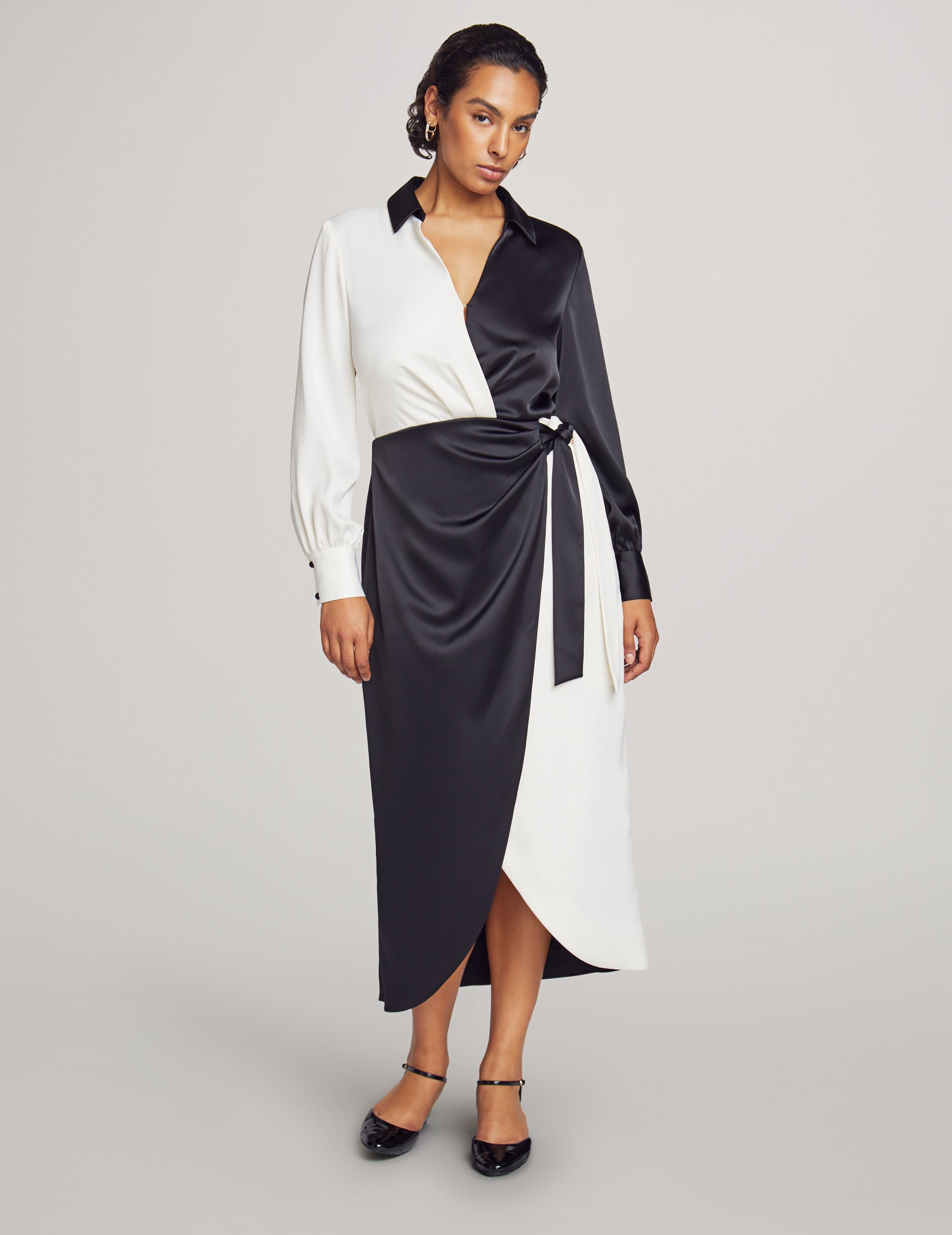 Midi Wrap Dress sold by Anne Klein