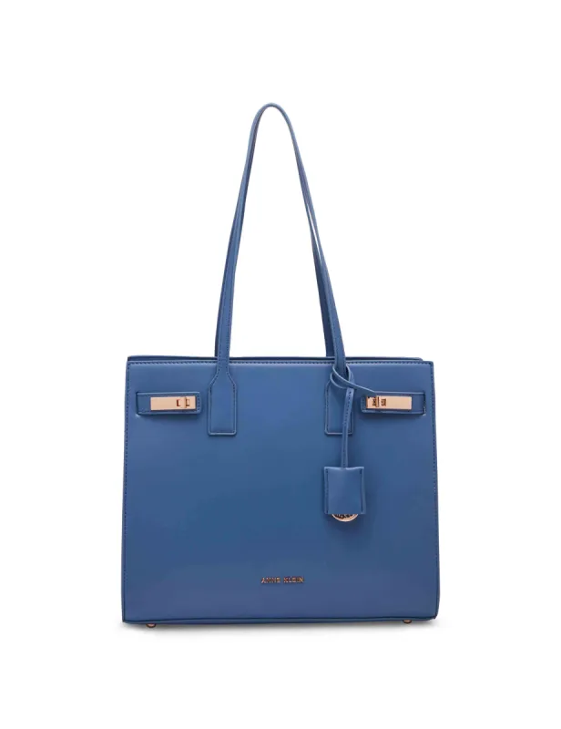 E/W Tote With Double Turn Lock sold by Anne Klein