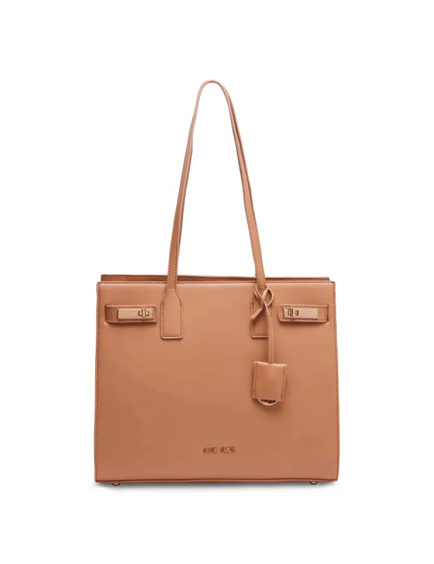 E/W Tote With Double Turn Lock sold by Anne Klein