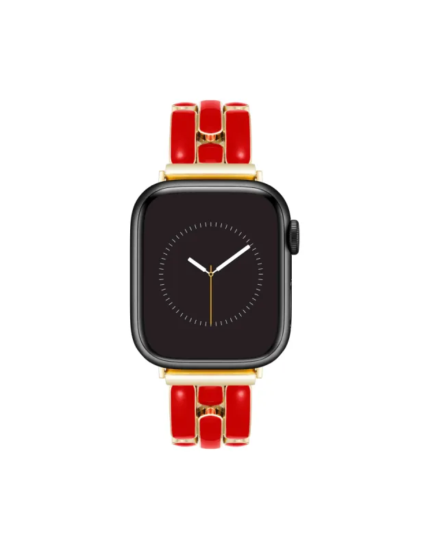 Enamel Link Bracelet for Apple Watch® sold by Anne Klein