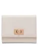 Medium Flap Wallet With Enamel Turn Lock sold by Anne Klein