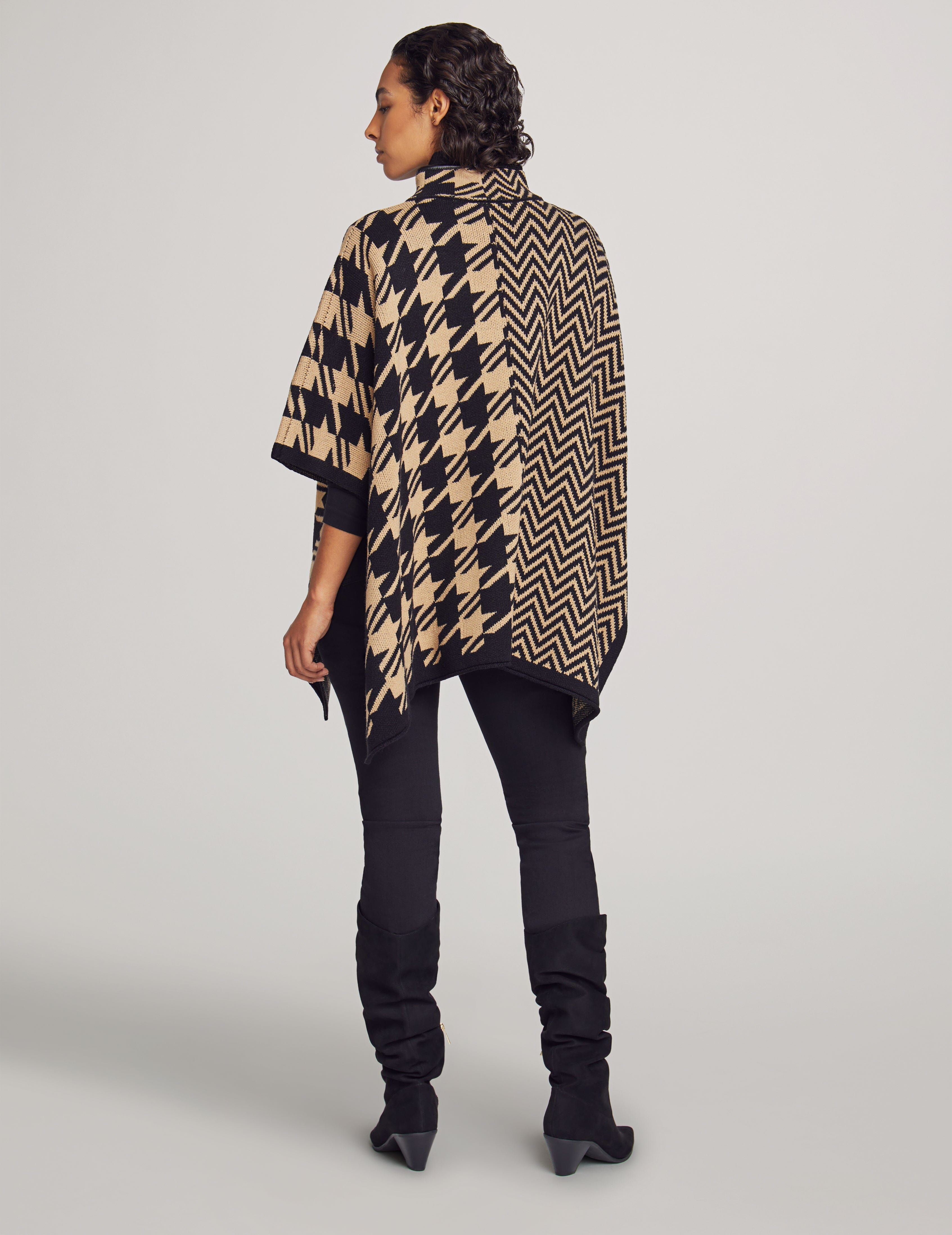 Pattern Zip Front Cape sold by Anne Klein product image thumbnail 2