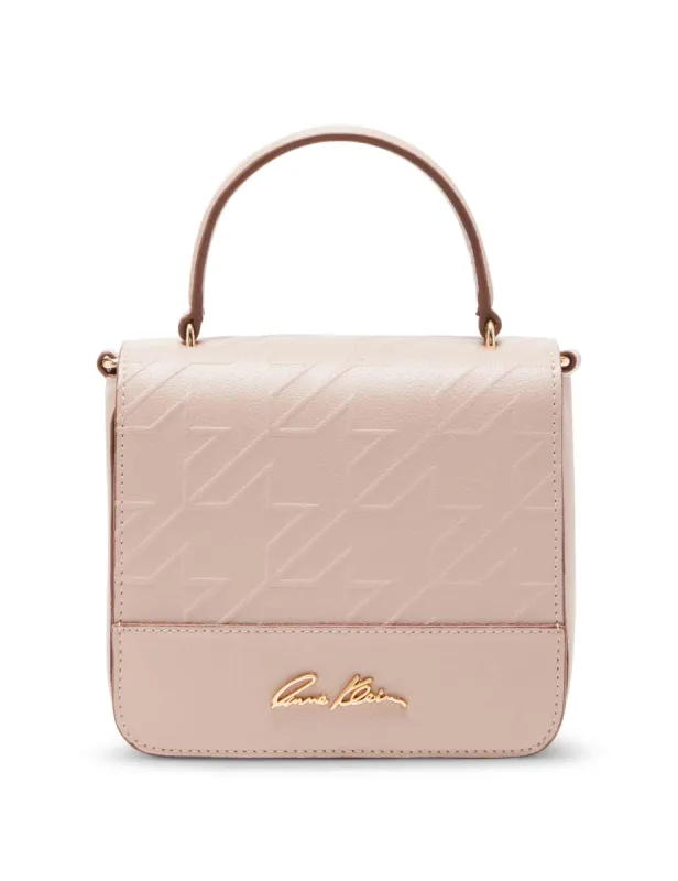 Top Handle Crossbody In Pressed Houndstooth sold by Anne Klein