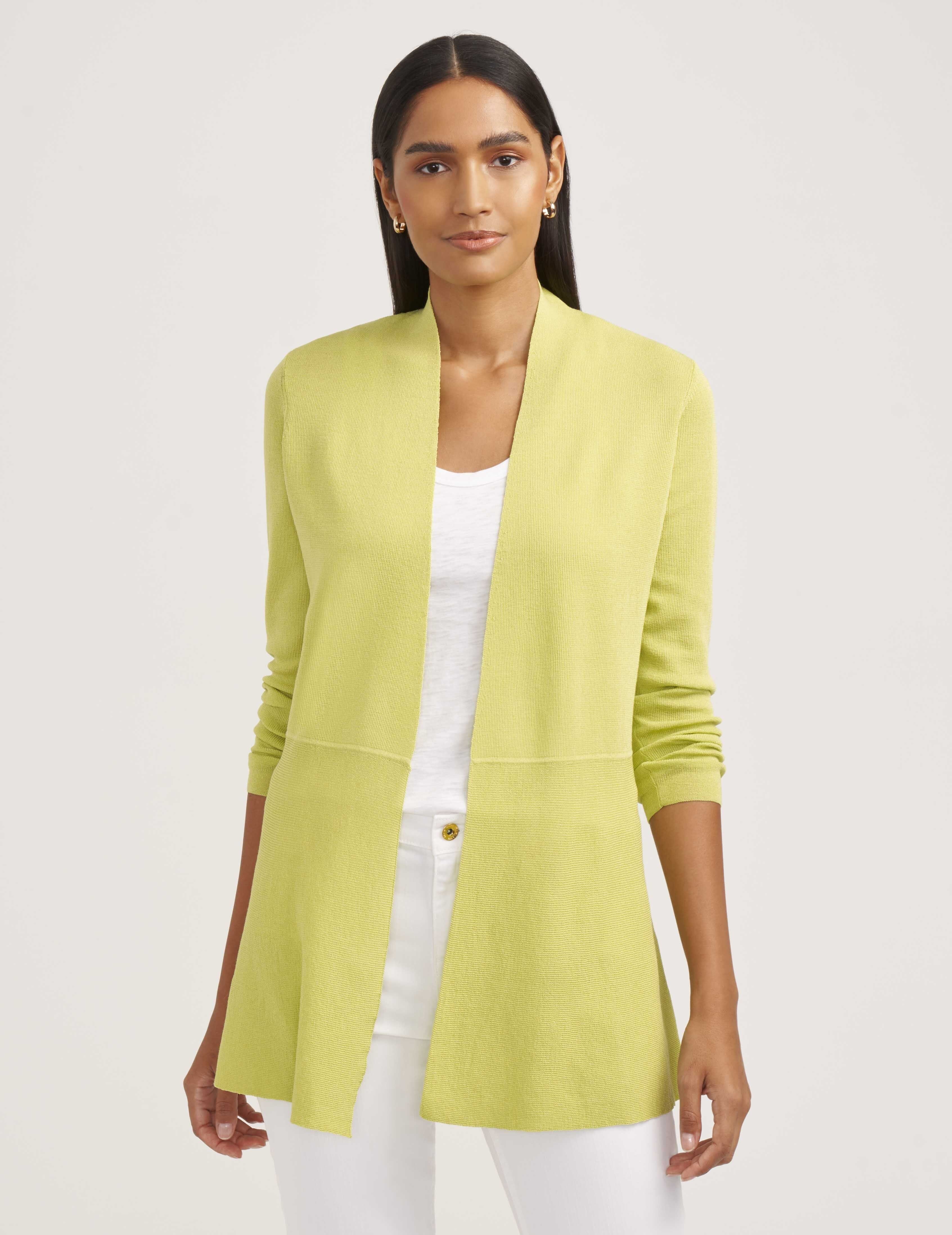 Monterey Long Waist Seam Cardigan- Sale sold by Anne Klein product image thumbnail 3