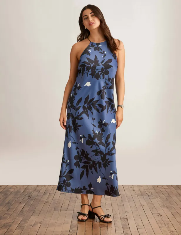 Halter Bias Slip Dress sold by Anne Klein