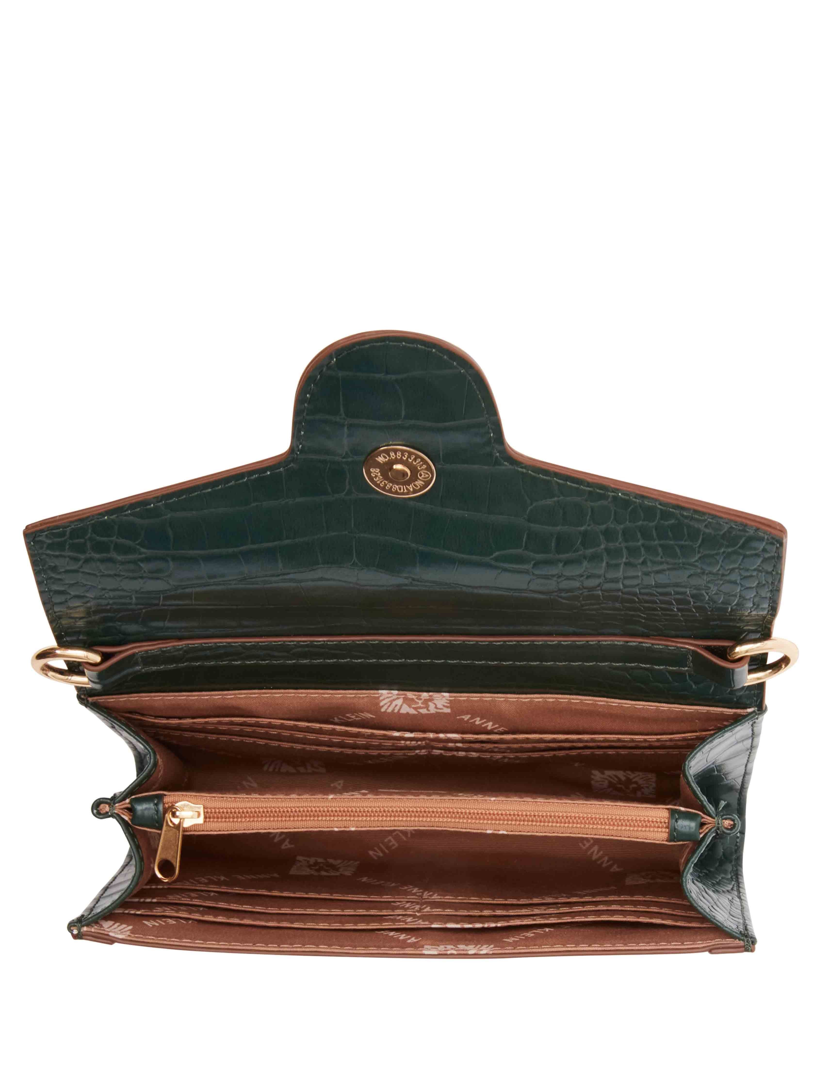 Horsebit Wallet On A Chain sold by Anne Klein product image thumbnail 4