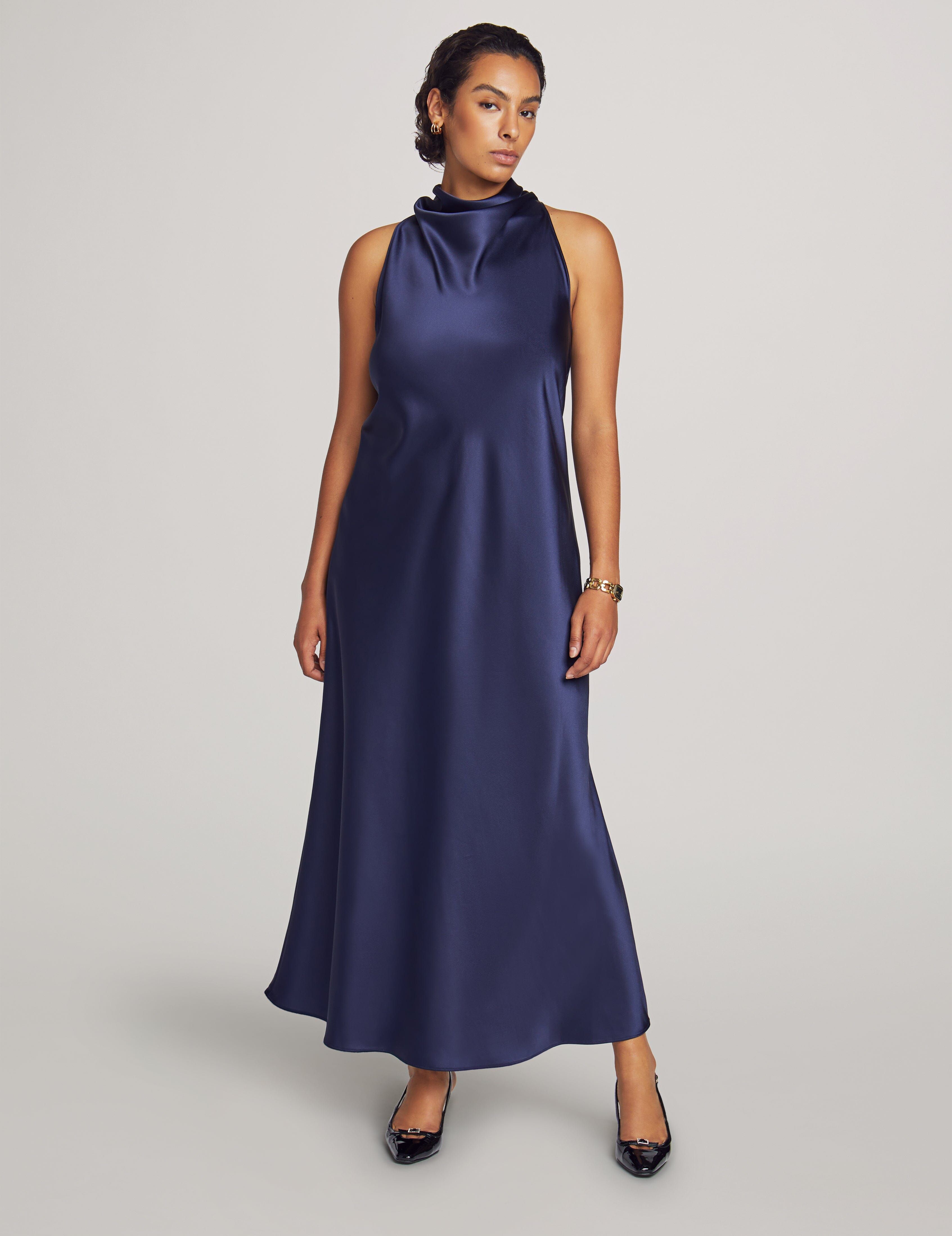 Cowl Neck Midi Dress sold by Anne Klein