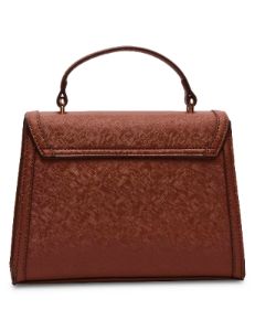 Top Handle Satchel With Push Lock sold by Anne Klein