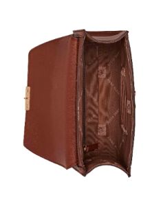 Top Handle Satchel With Push Lock sold by Anne Klein