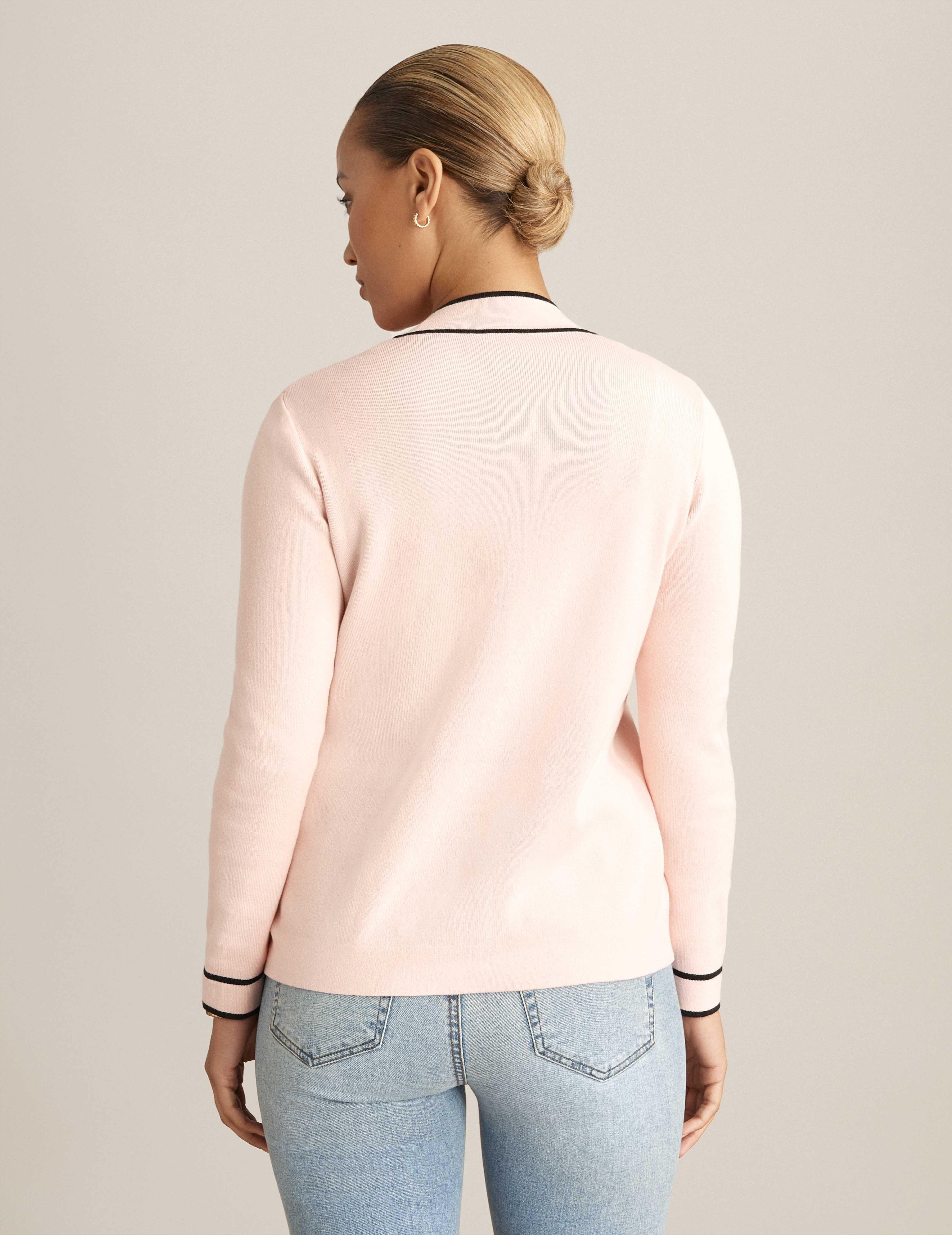 Cardigan With Tipped Pockets sold by Anne Klein product image thumbnail 2