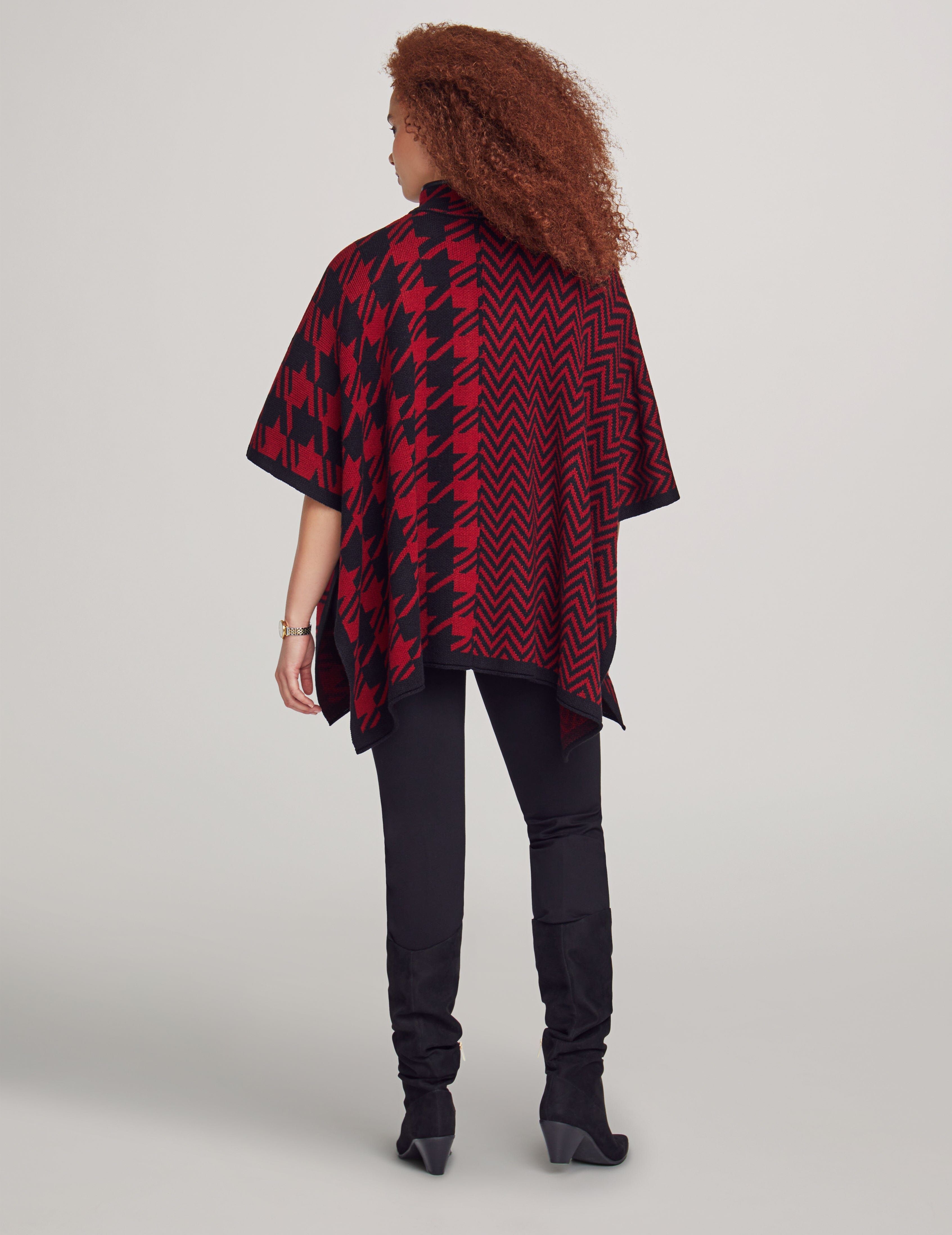 Pattern Zip Front Cape sold by Anne Klein product image thumbnail 2