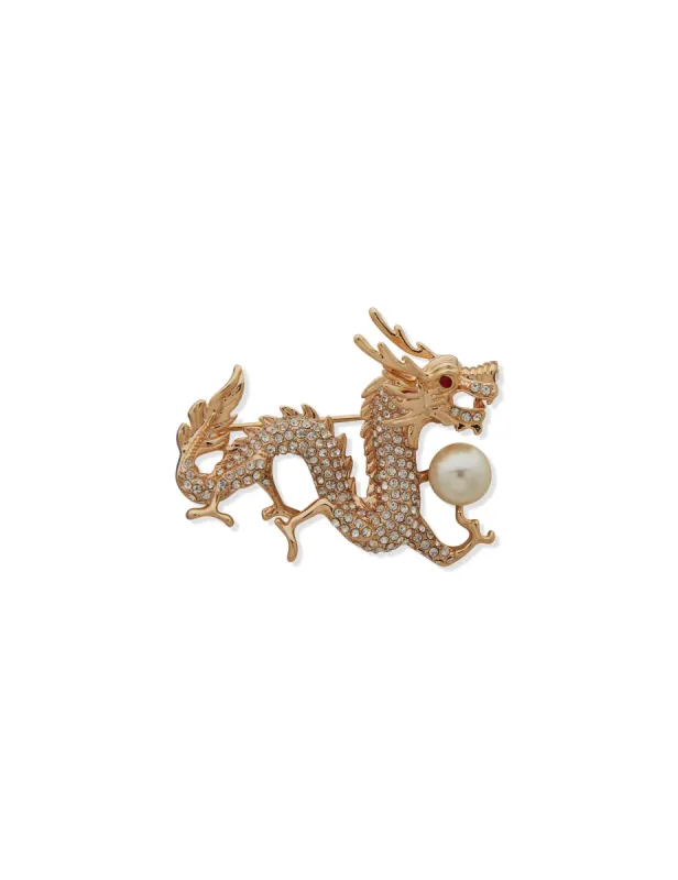 Dragon Pin in Gift Box sold by Anne Klein