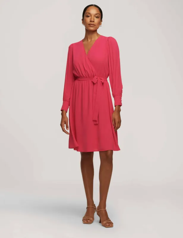 Pleated Sleeve Dress sold by Anne Klein