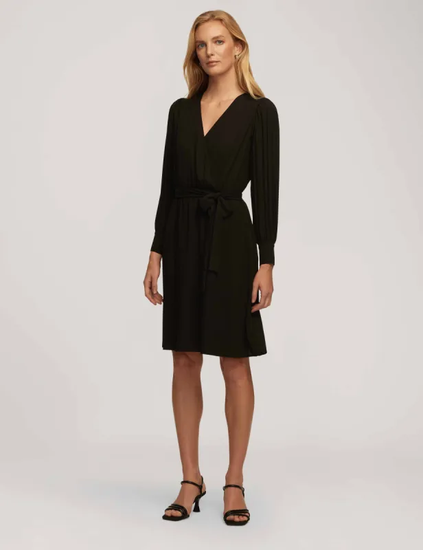 Pleated Sleeve Dress sold by Anne Klein