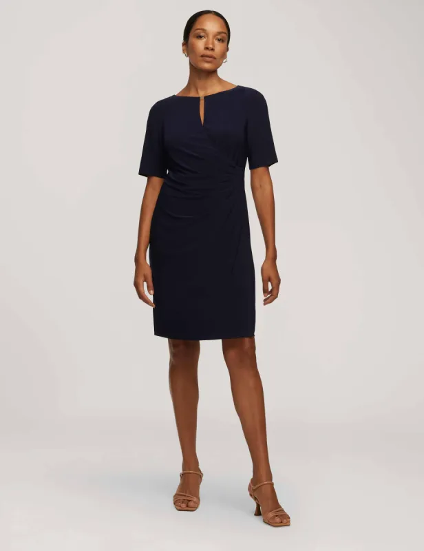 Classic Side Pleat Dress made by Anne Klein