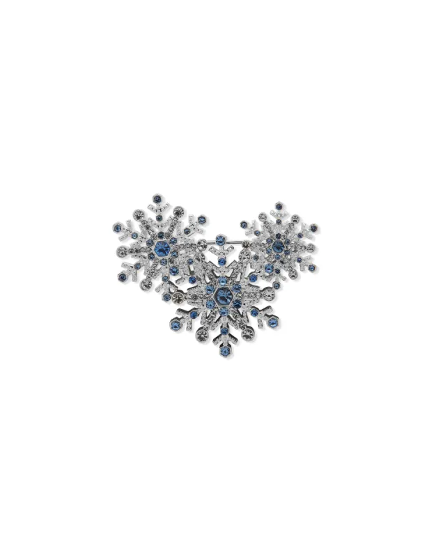 Snowflake Cluster Brooch sold by Anne Klein