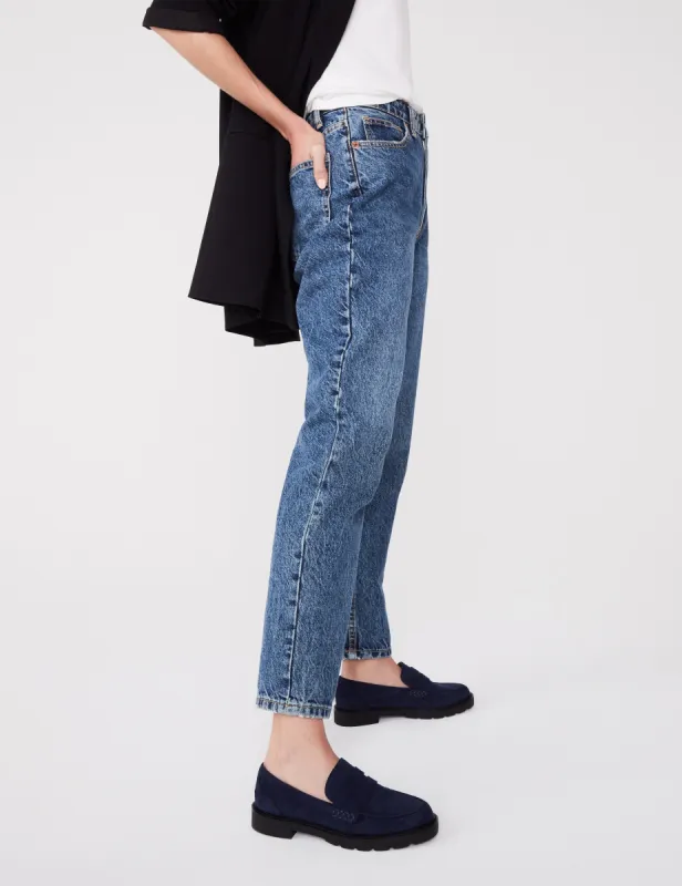 Emmylou Suede Loafer made by Anne Klein