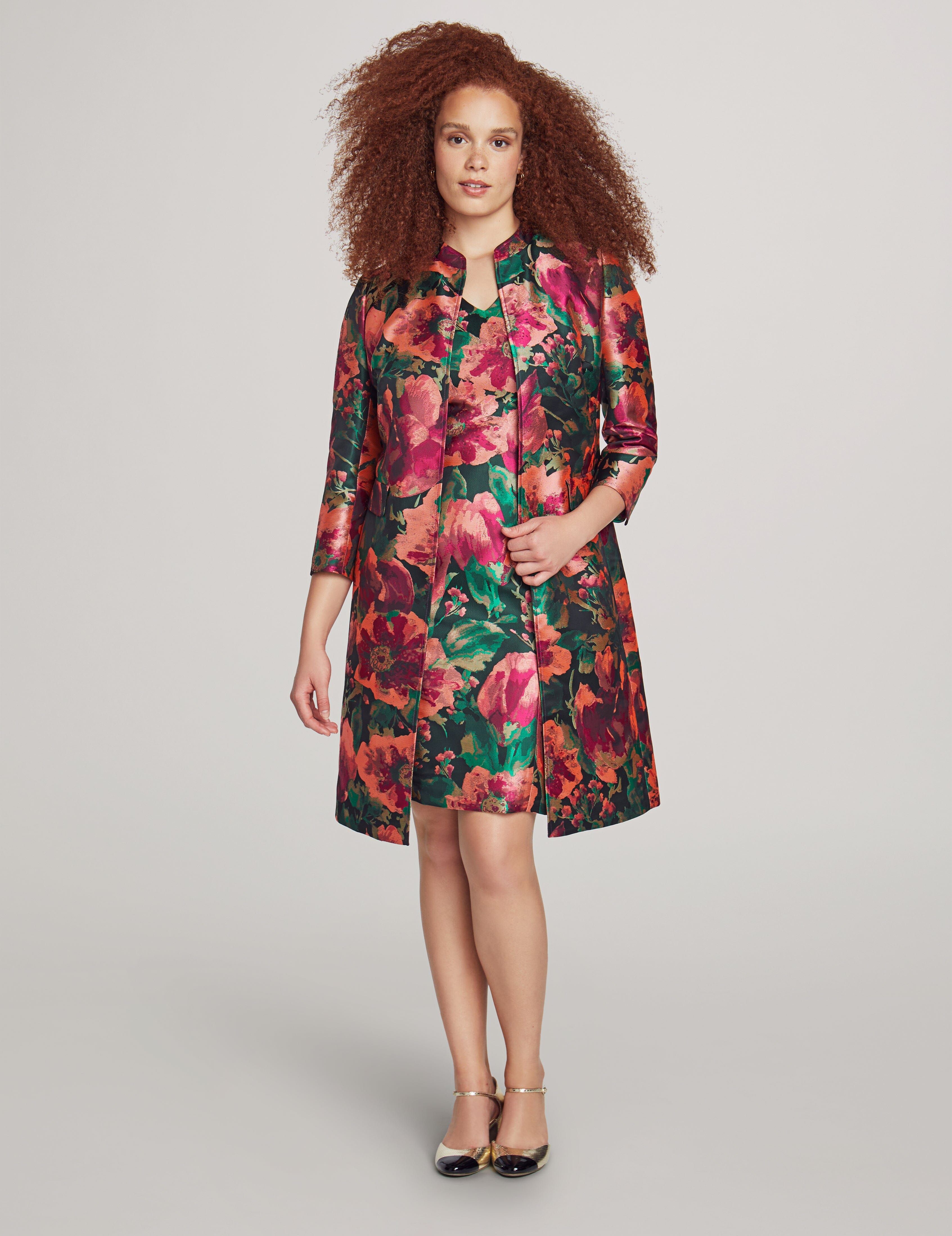 Jacquard Kissing Coat sold by Anne Klein