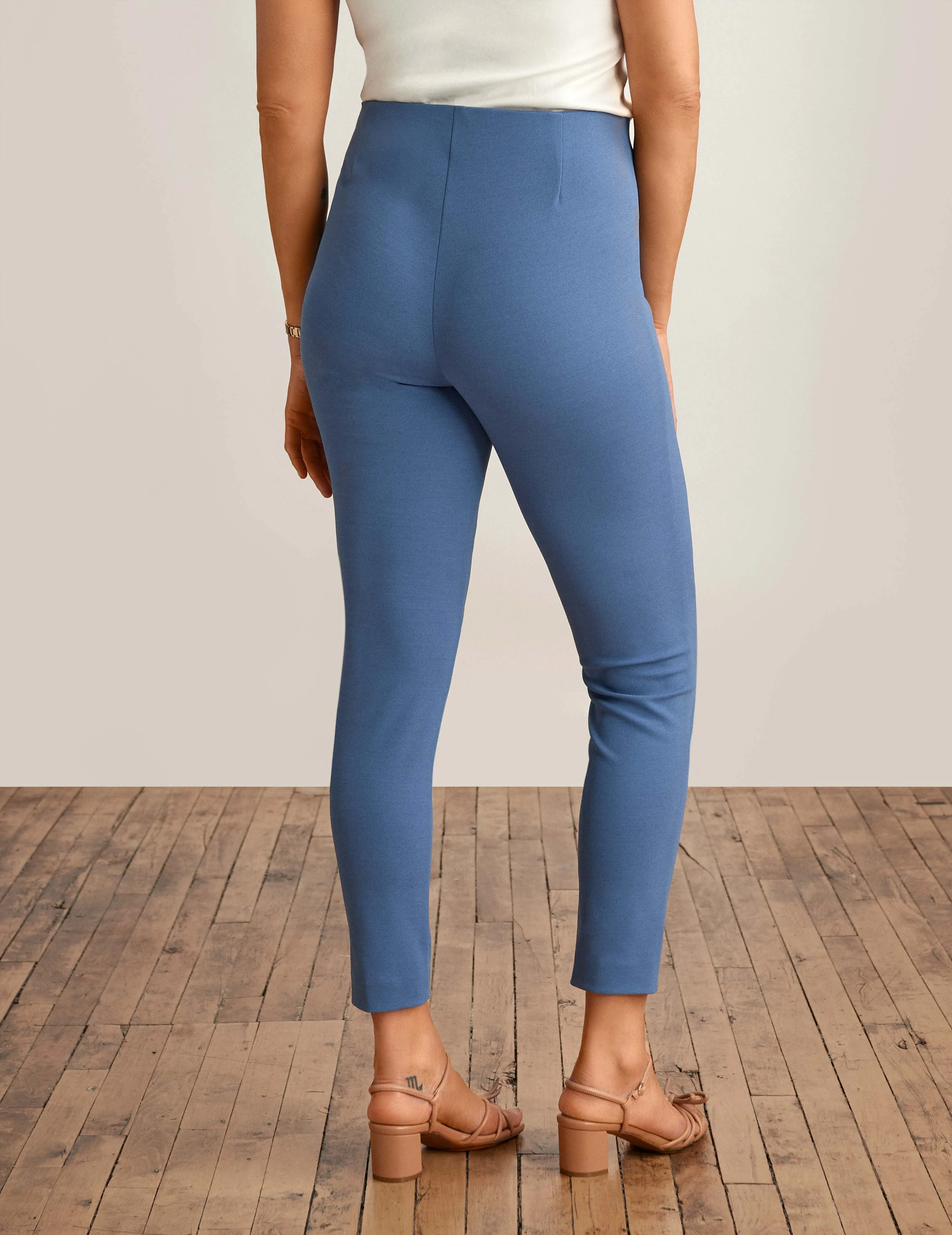 Hollywood Waist Slim Ankle Pull On Pant sold by Anne Klein product image thumbnail 2