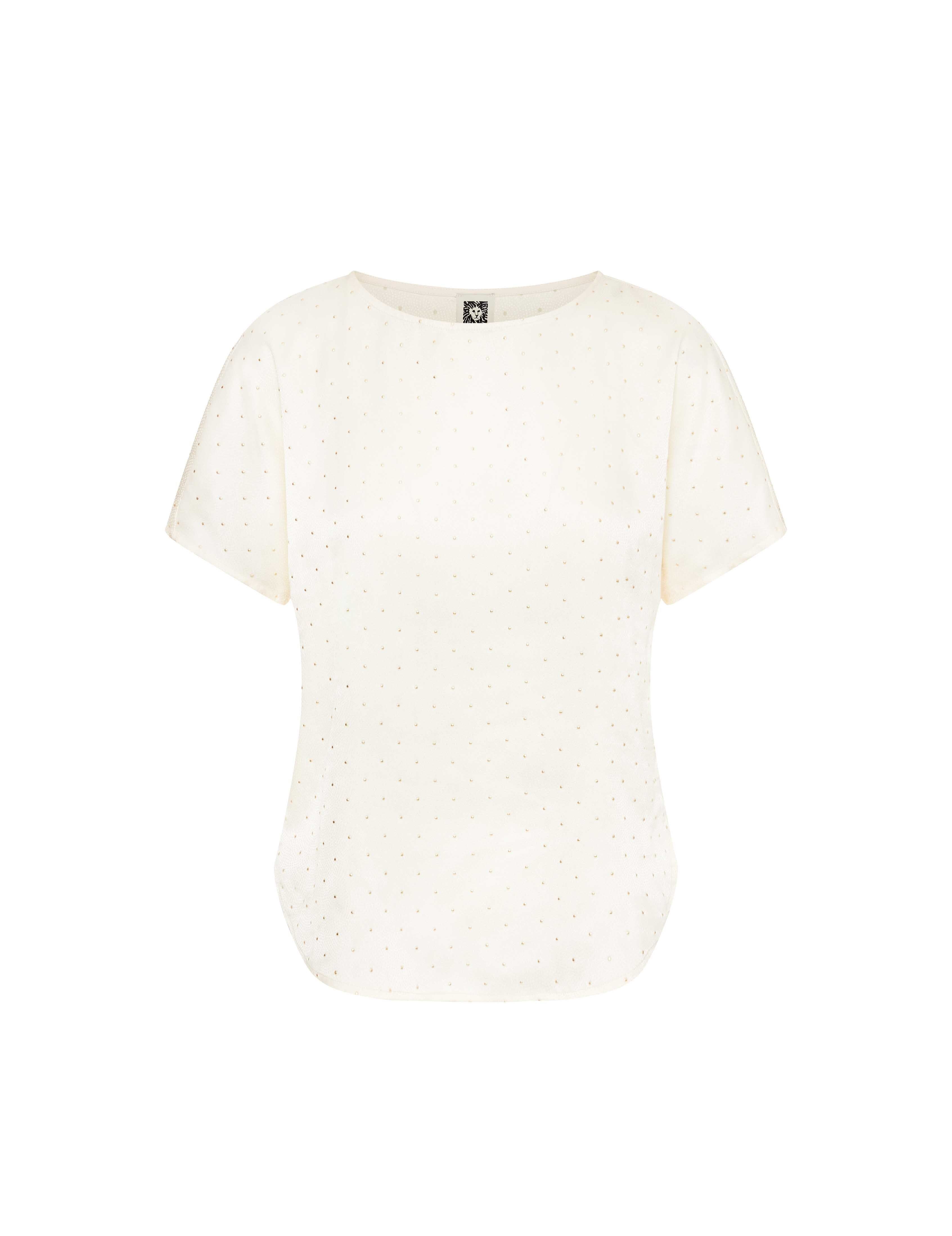 Dew Drop Bateau Neck Blouse- Clearance sold by Anne Klein