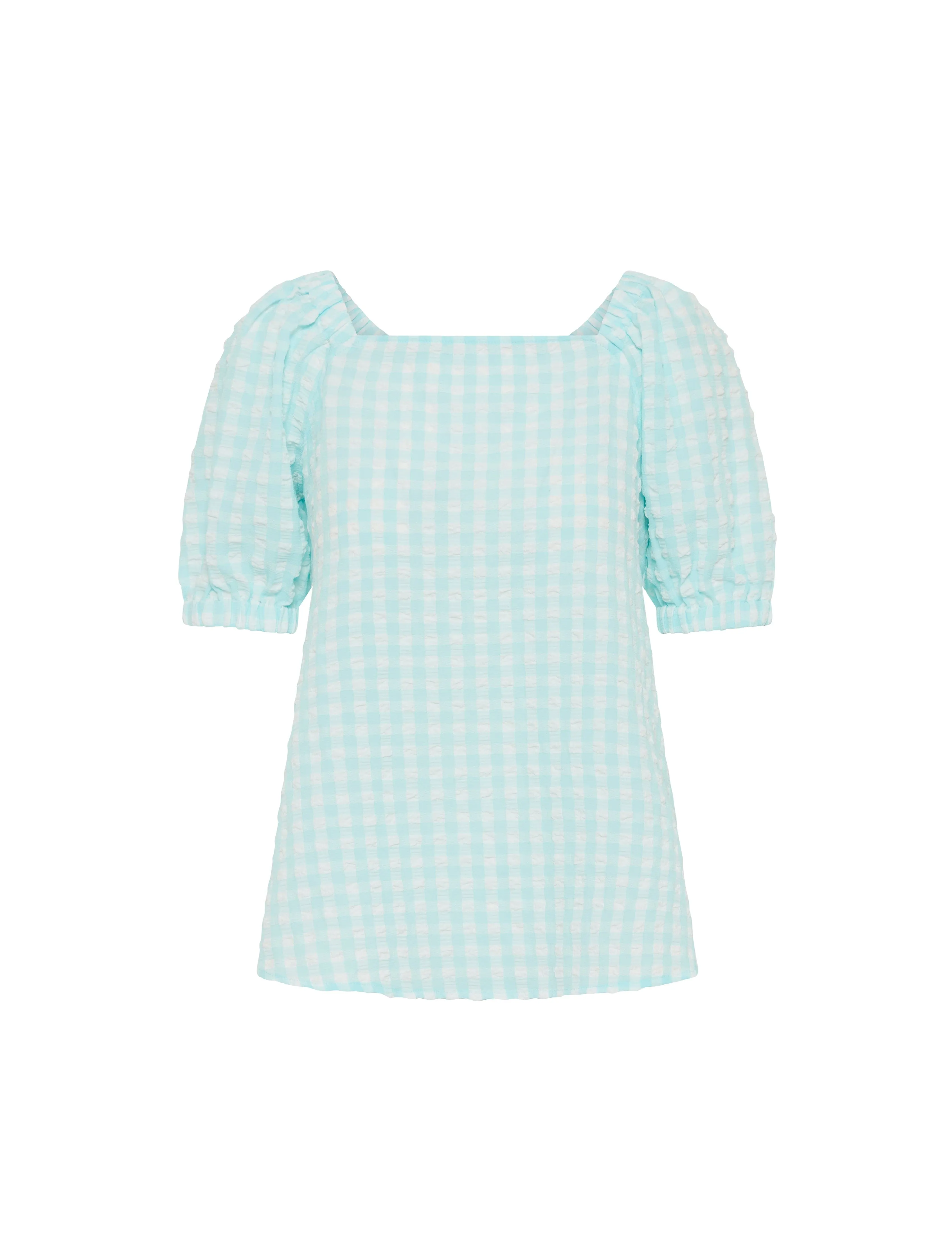 Puff Sleeve Square Neck Blouse- Sale sold by Anne Klein