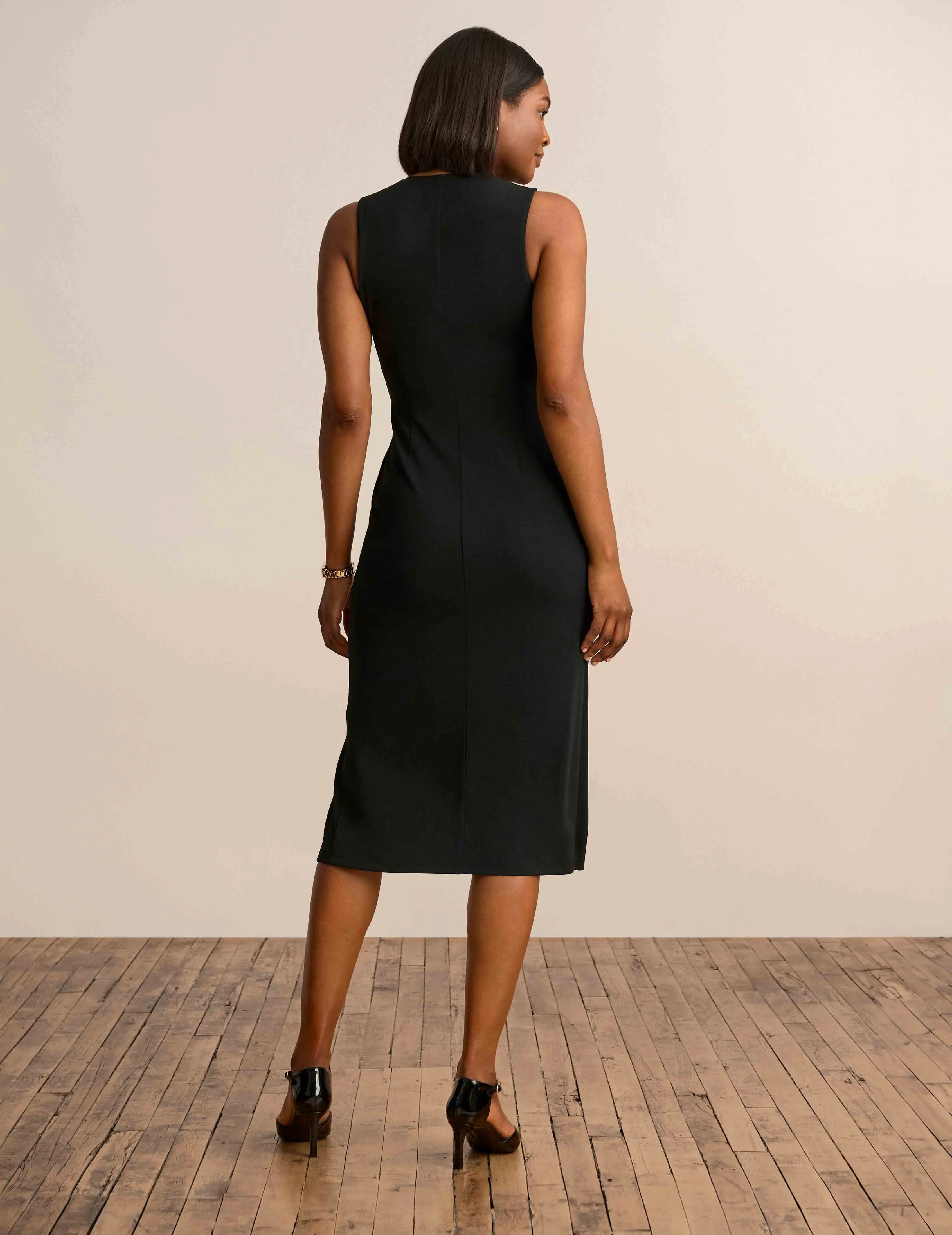 Surplus Midi With Asymmetrical Draping sold by Anne Klein product image thumbnail 2