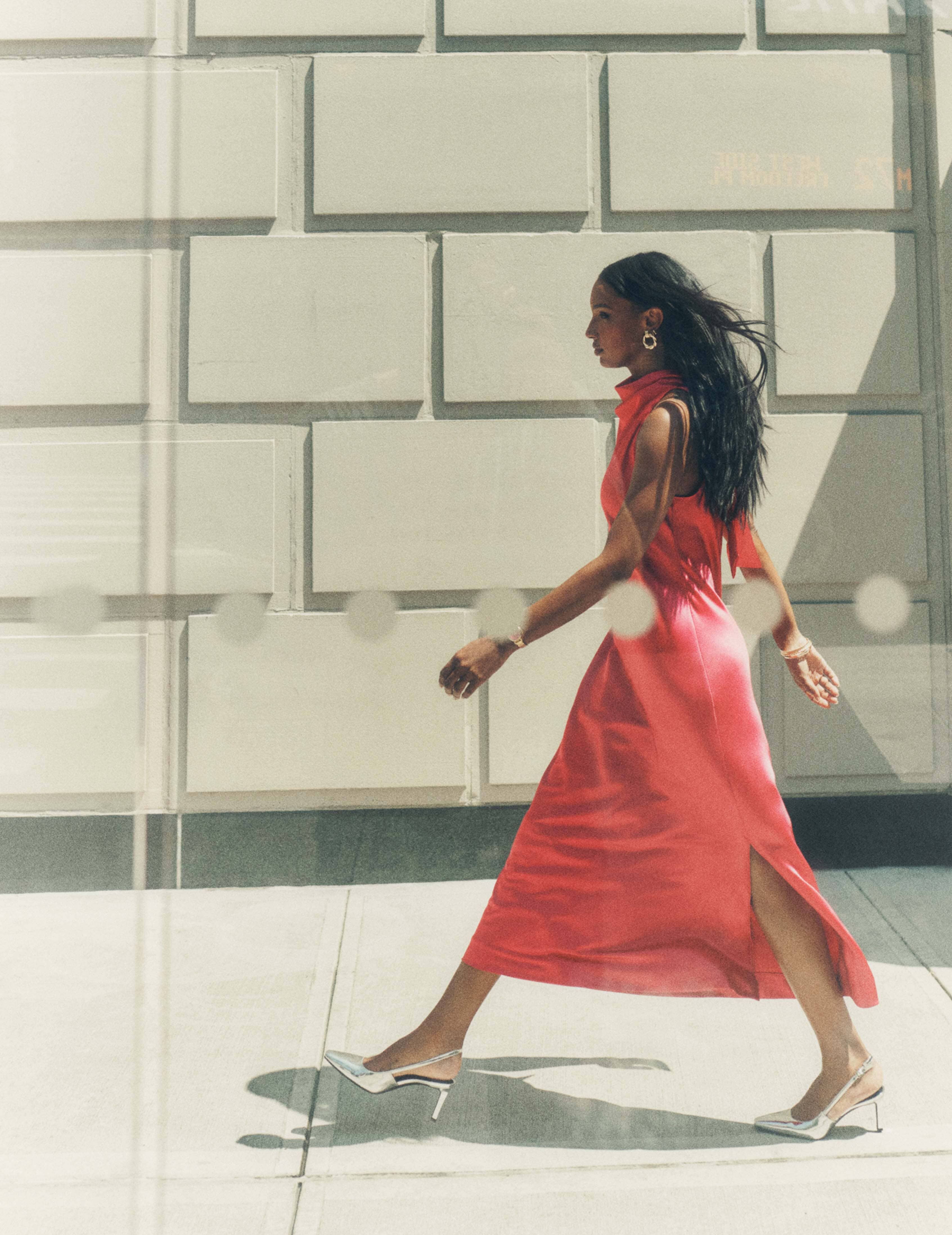 Cowl Neck Midi Dress sold by Anne Klein product image thumbnail 4