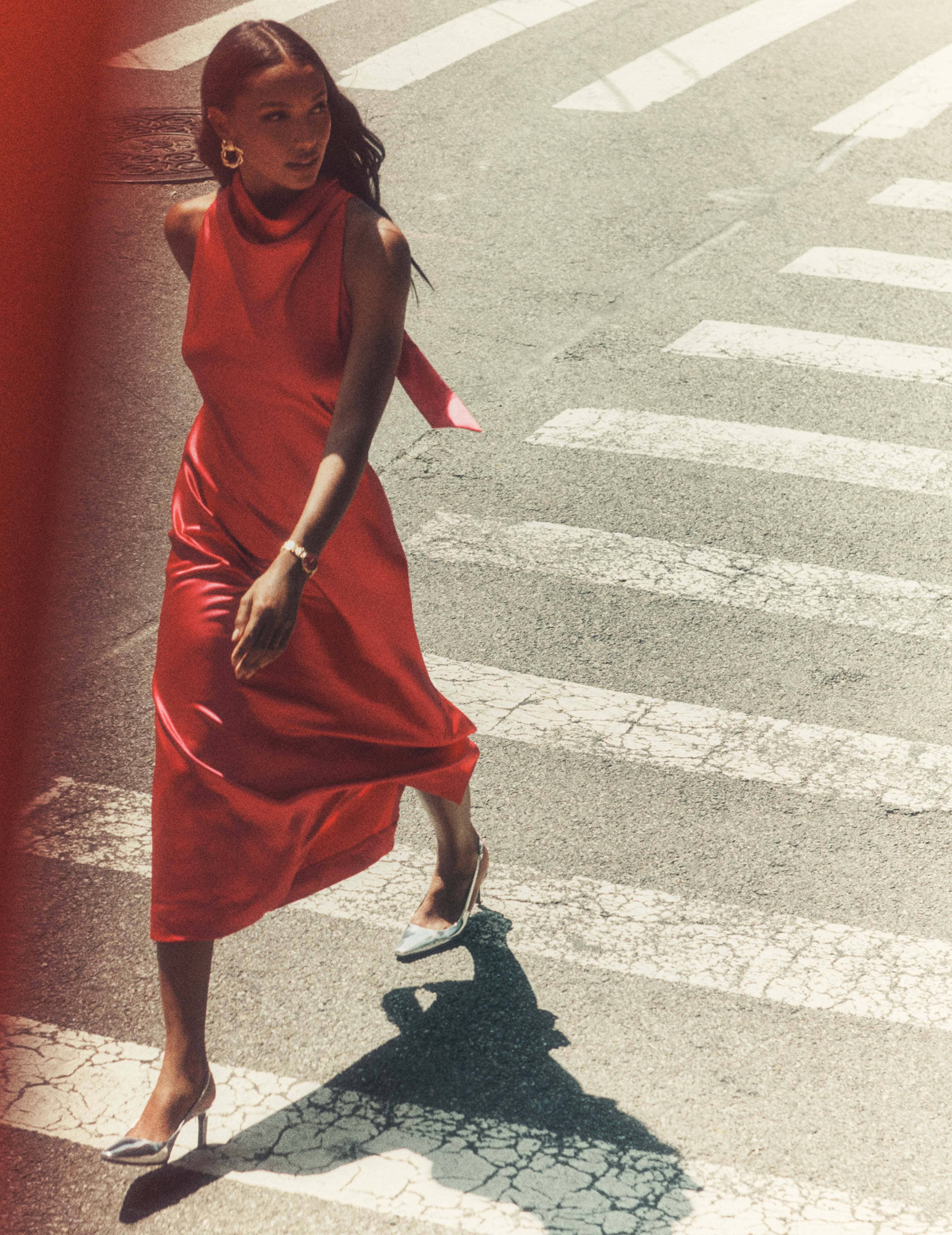 Cowl Neck Midi Dress sold by Anne Klein product image thumbnail 5