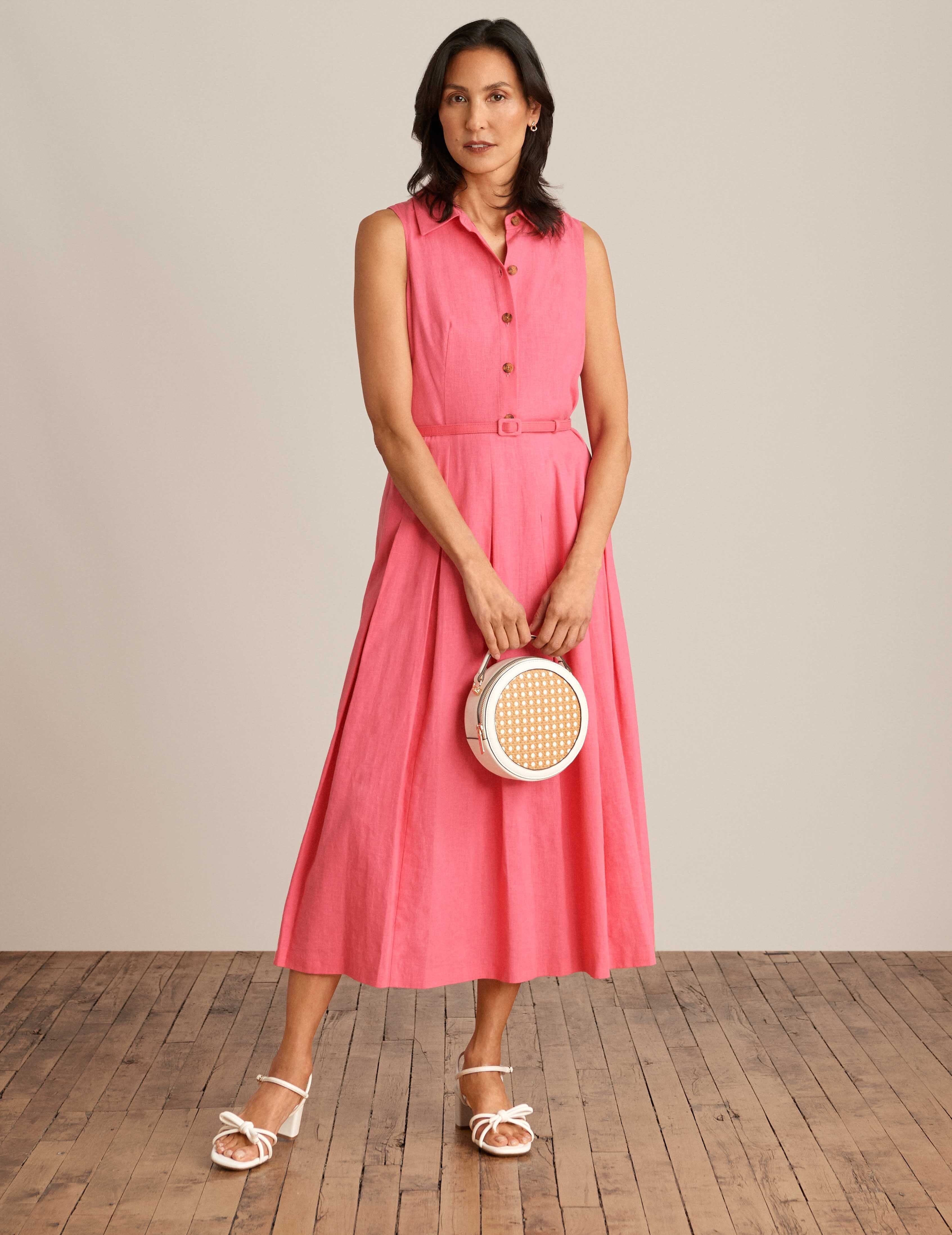 Sleeveless Shirt Dress sold by Anne Klein