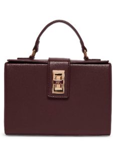 Convertible Box Bag With AK Enamel Turn Lock sold by Anne Klein