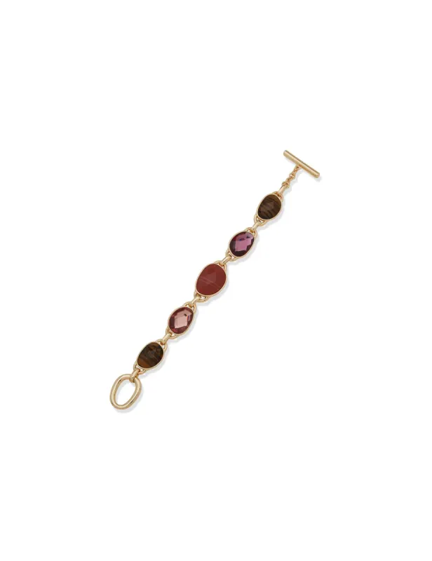 Stone Toggle Bracelet sold by Anne Klein